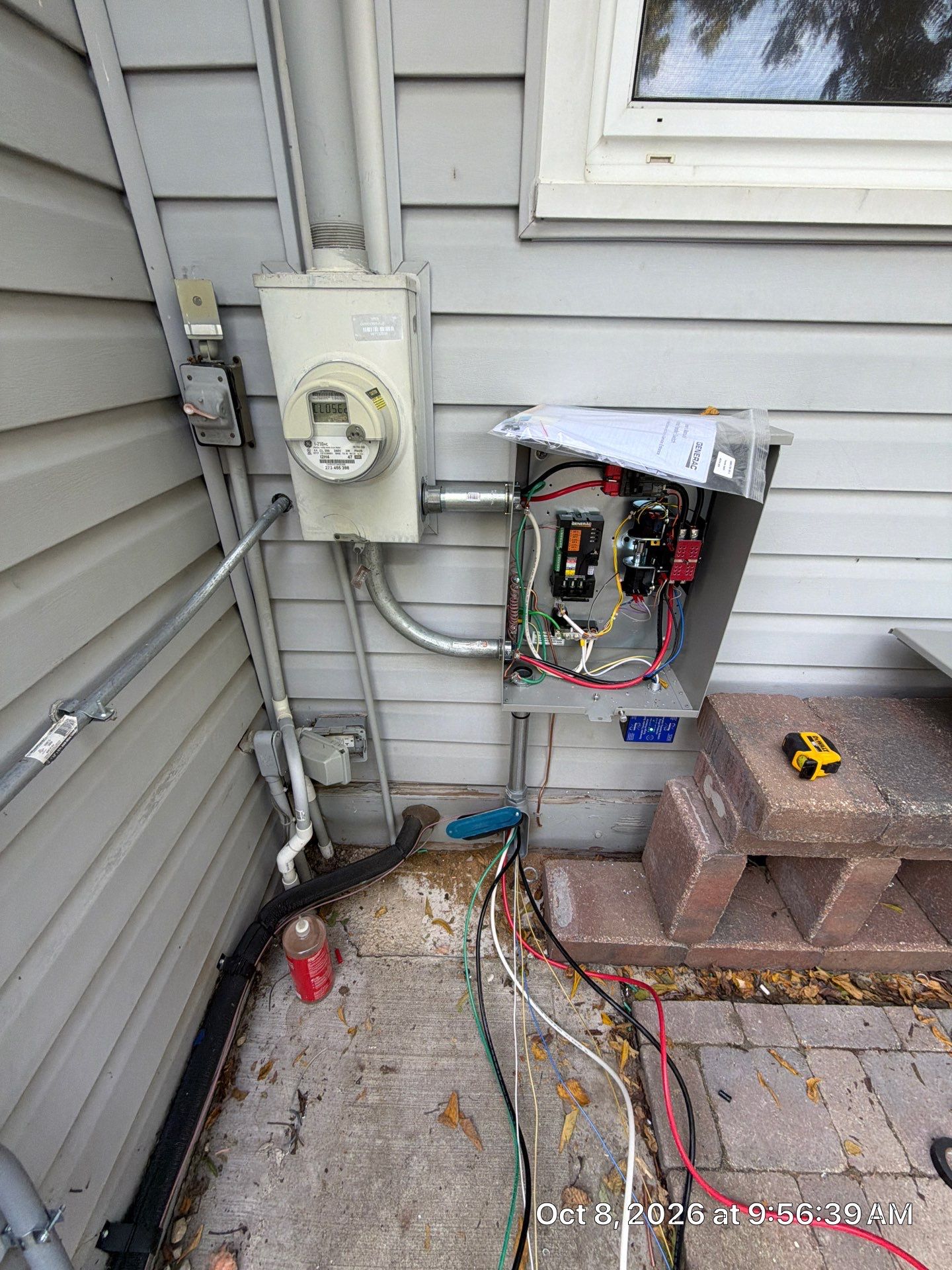 Generac 18kW Home Standby Generator Installation in Carpentersville by GSHA Services LTD
