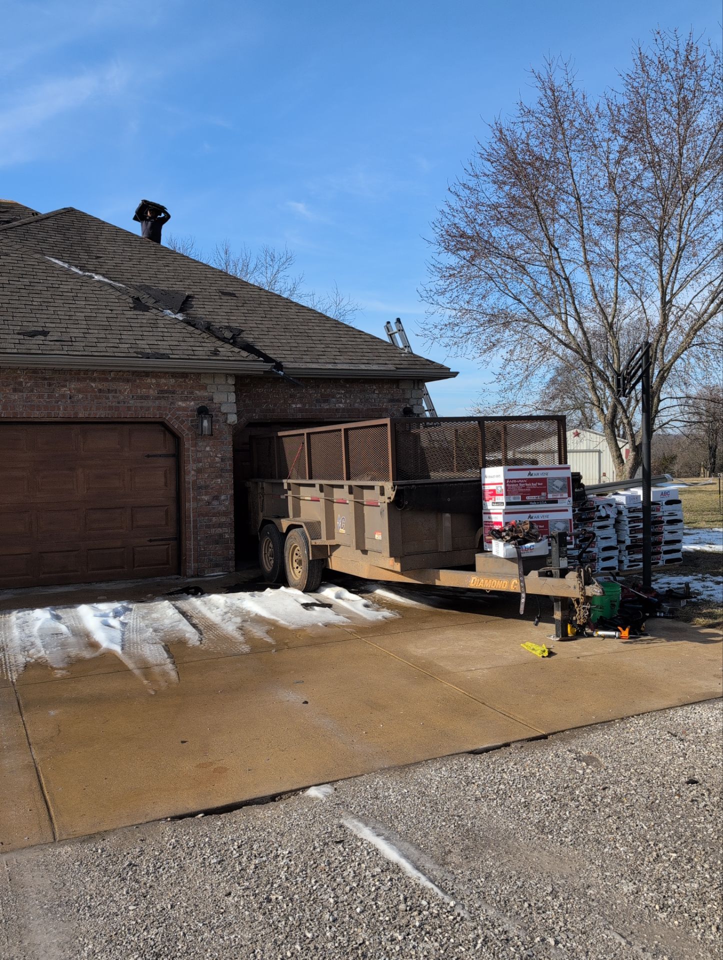 Roof Replacement & Seamless Gutters in Ozark by Table Rock Design + Build