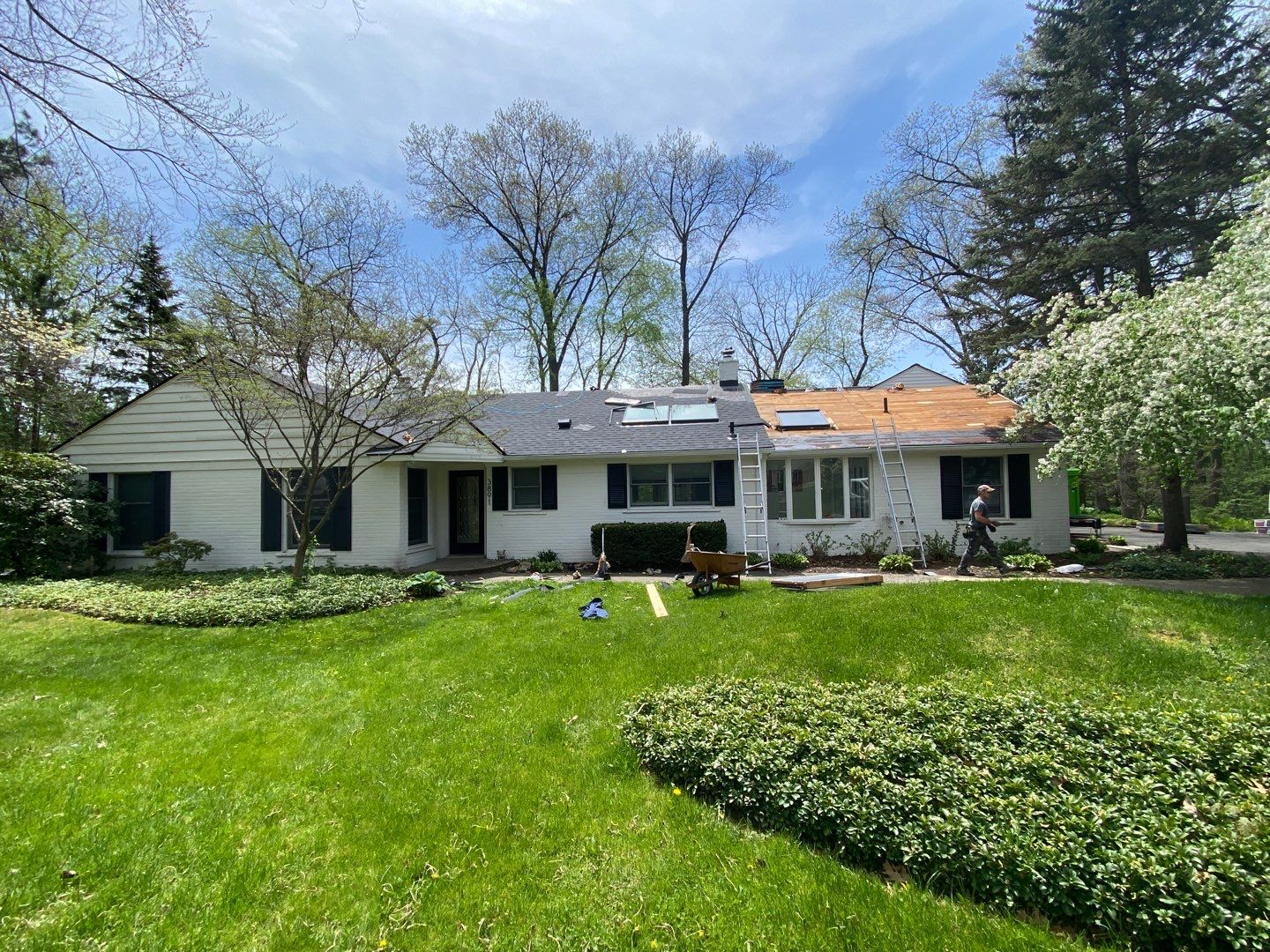 New Roof & Velux Skylight Replacements - Private Residence  by Bloomfield Construction & Restoration