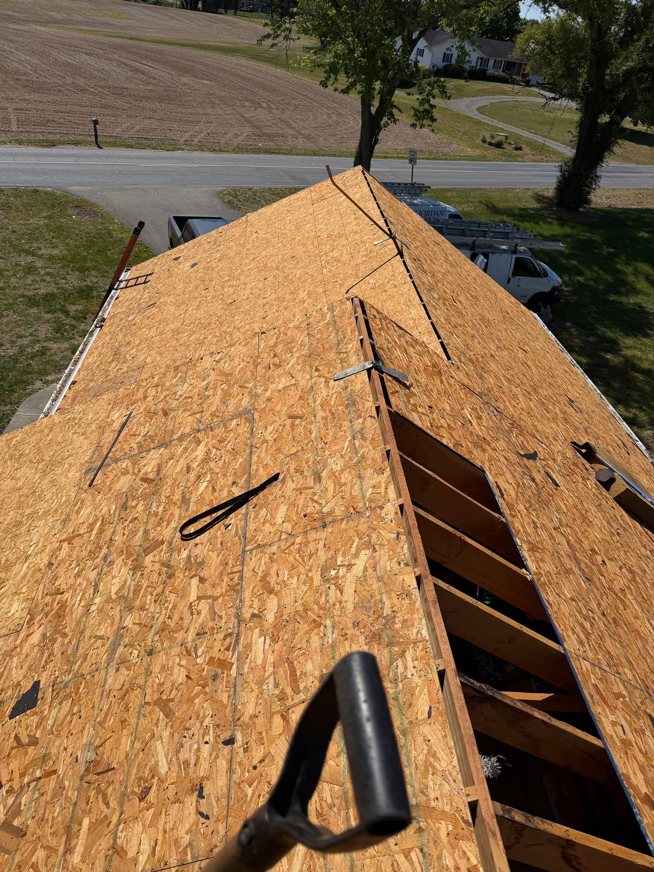 Residential Roof Replacement With Architectural Shingles in Ridgely by First Chesapeake Roofing