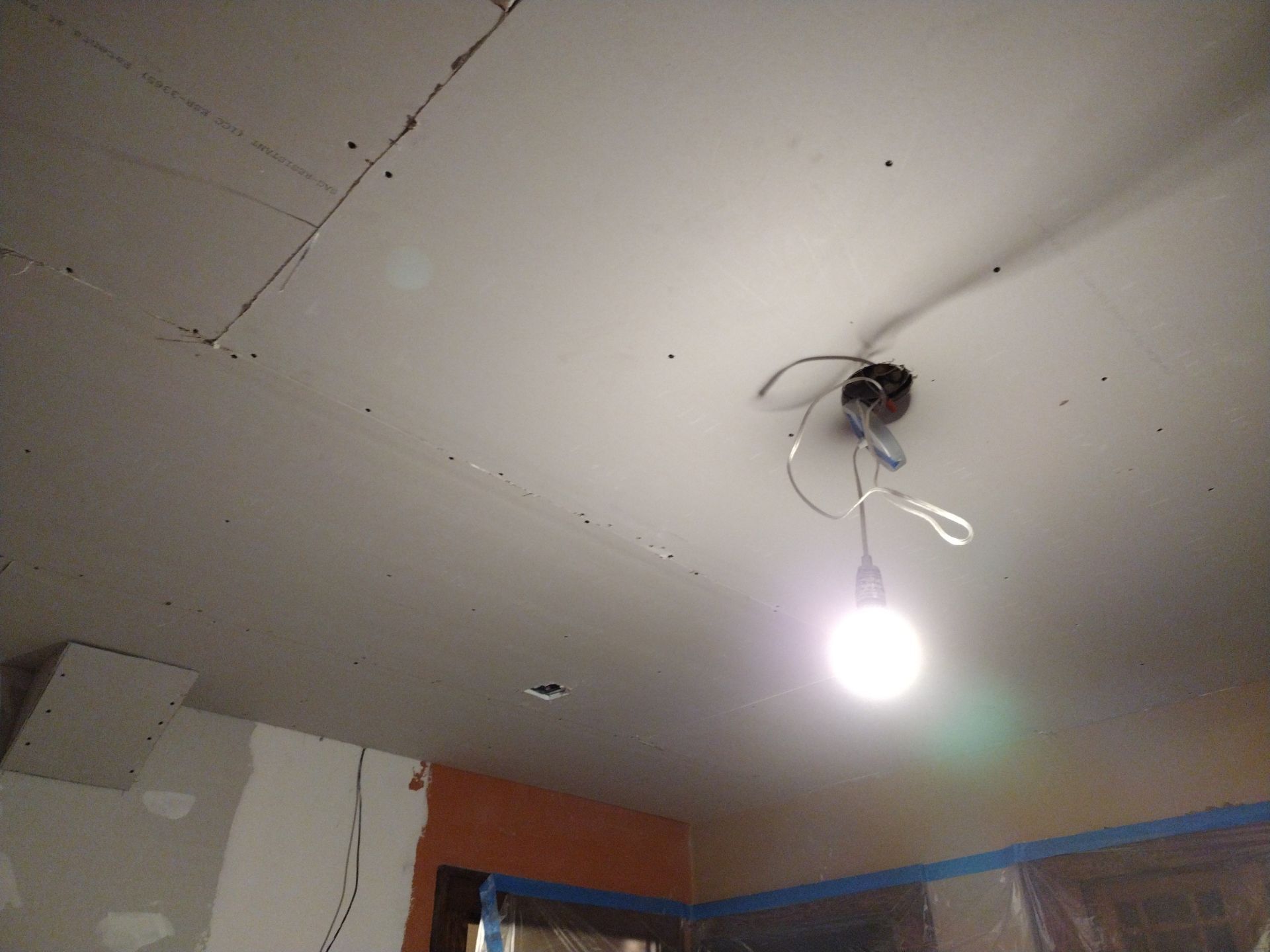 Shower Remodel & Ceiling Restoration – Correcting Water Damage and Rebuilding Right by Johnny Five Construction 