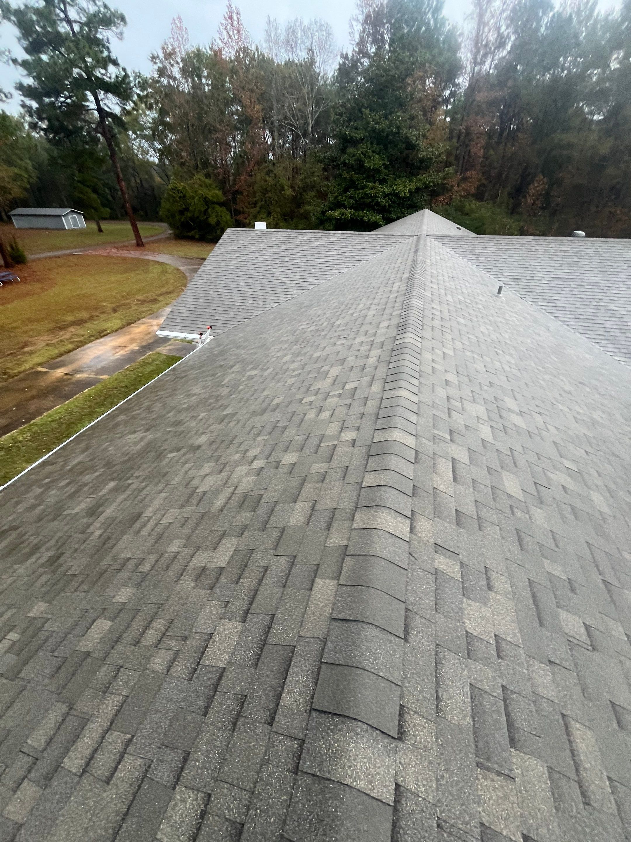 Residential Roofing Repair using Malarkey Vista: Weathered Wood  by Hostetler Roofing