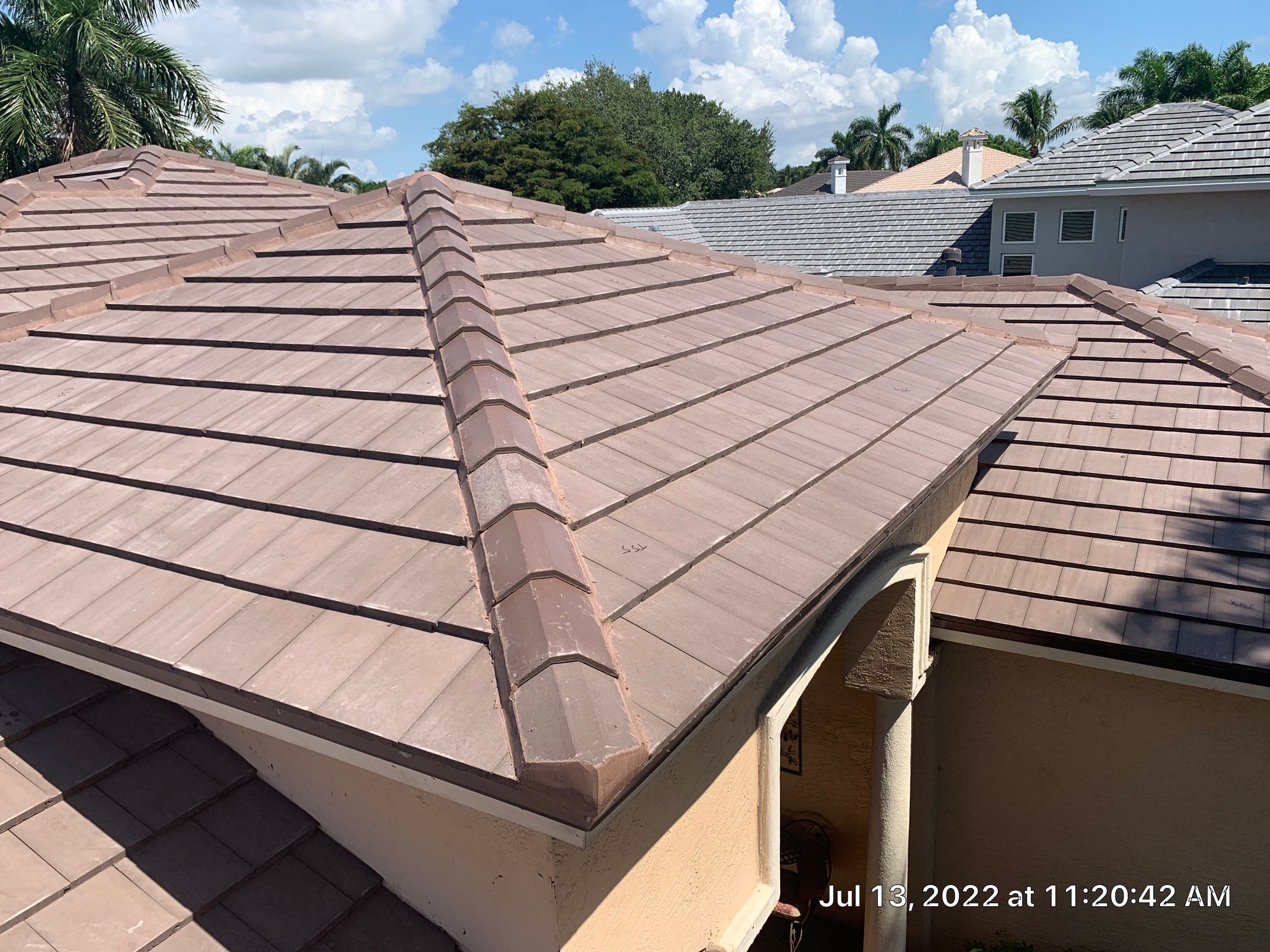 Residential Roofing Installation using Eagle Roofing Tile by BLUES BROTHERS ROOFING