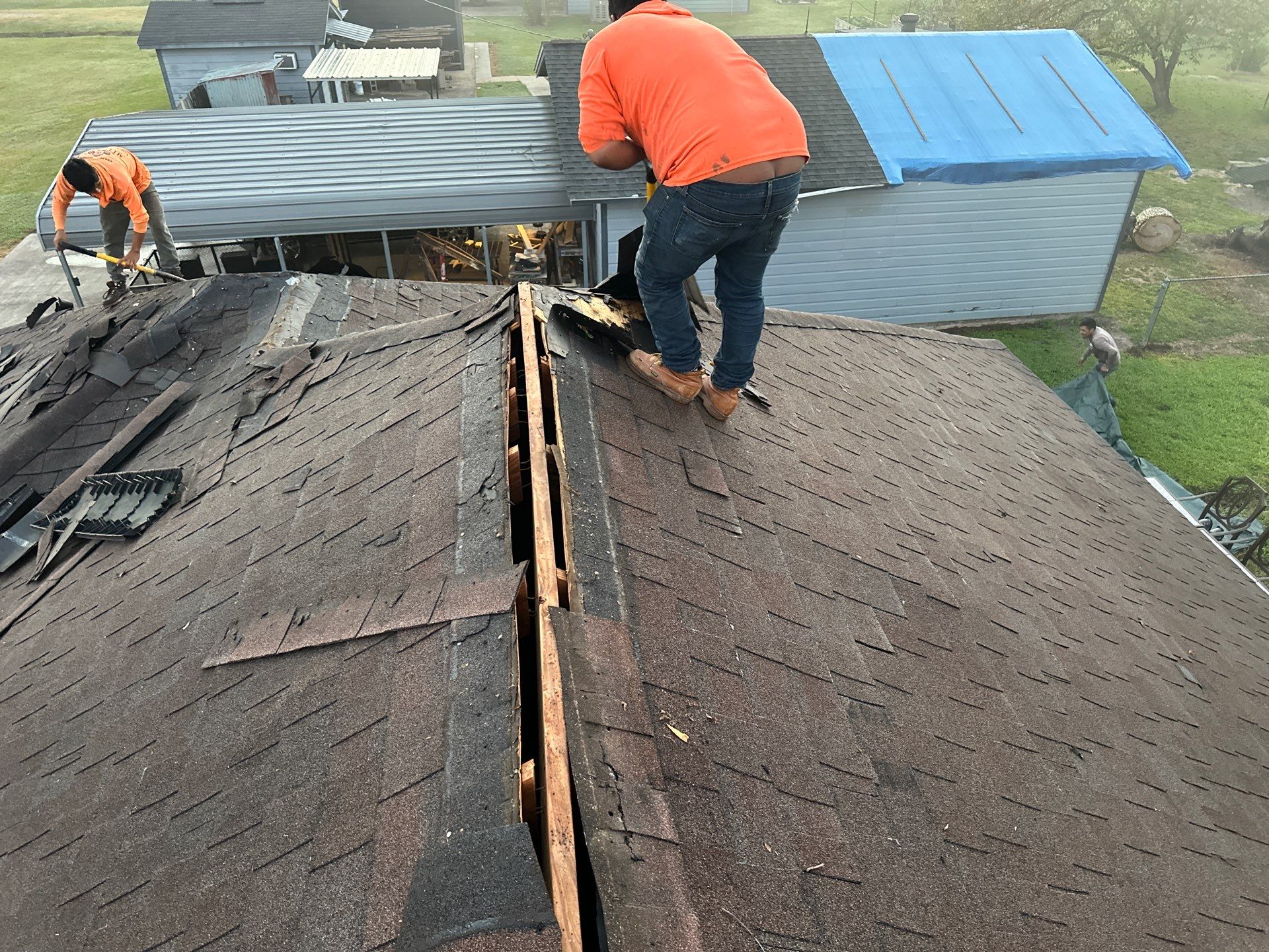 GAF HDZ TIMBERLINE BARKWOOD by Motion Roofing