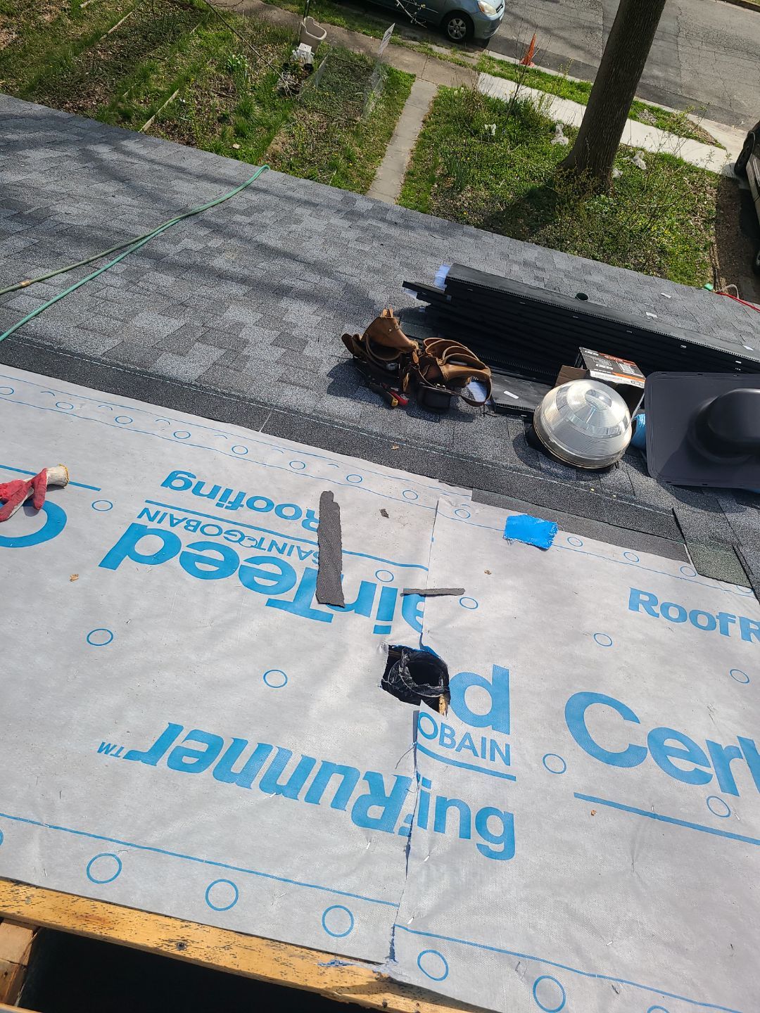 Falls Church Landmark Pro Roof in Max Def Pewter by RM Banning, Inc.