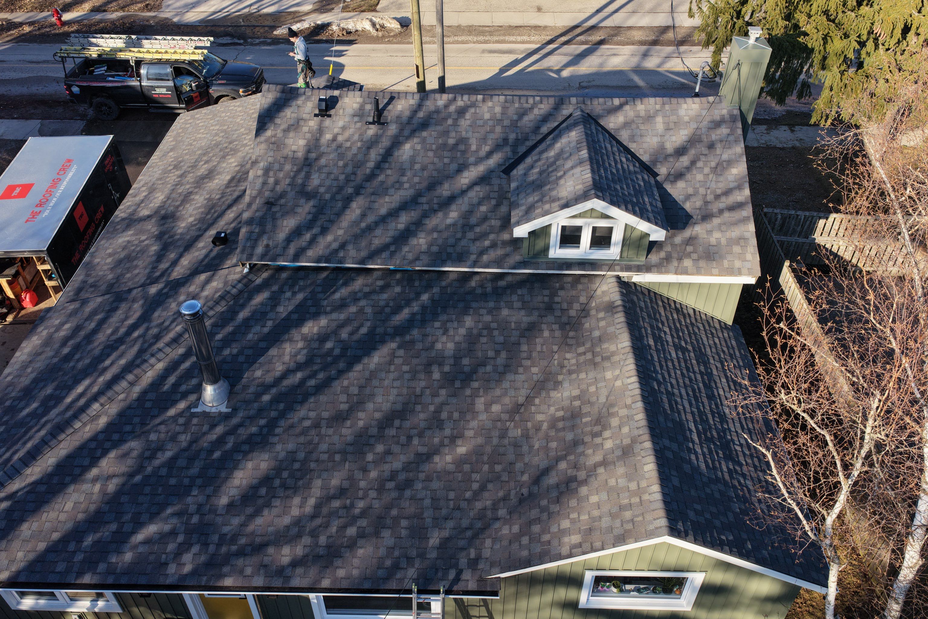 Project in Hamilton, ON by The Roofing Crew