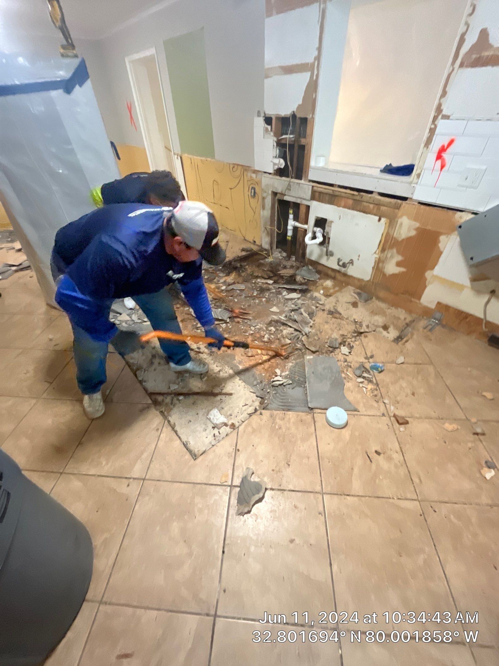 Mold Remediation, Friable Abatement, Non ACM Demo and Crawlspace by EAS Environmental, LLC.