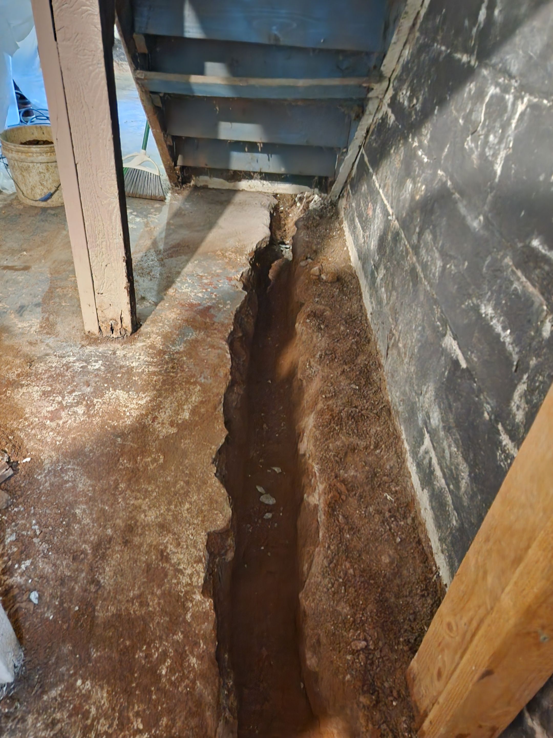 Interior French Drain East Orange NJ by Pure Service Pro, LLC 
