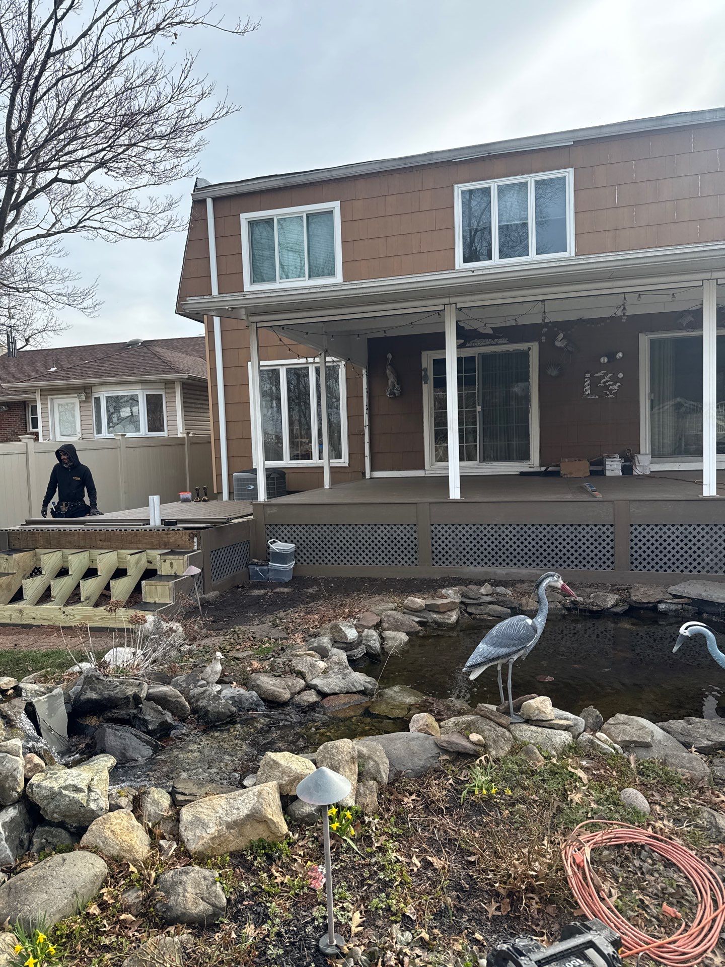 Deck Resurfacing in Woodbridge Township, New Jersey by deck guardian
