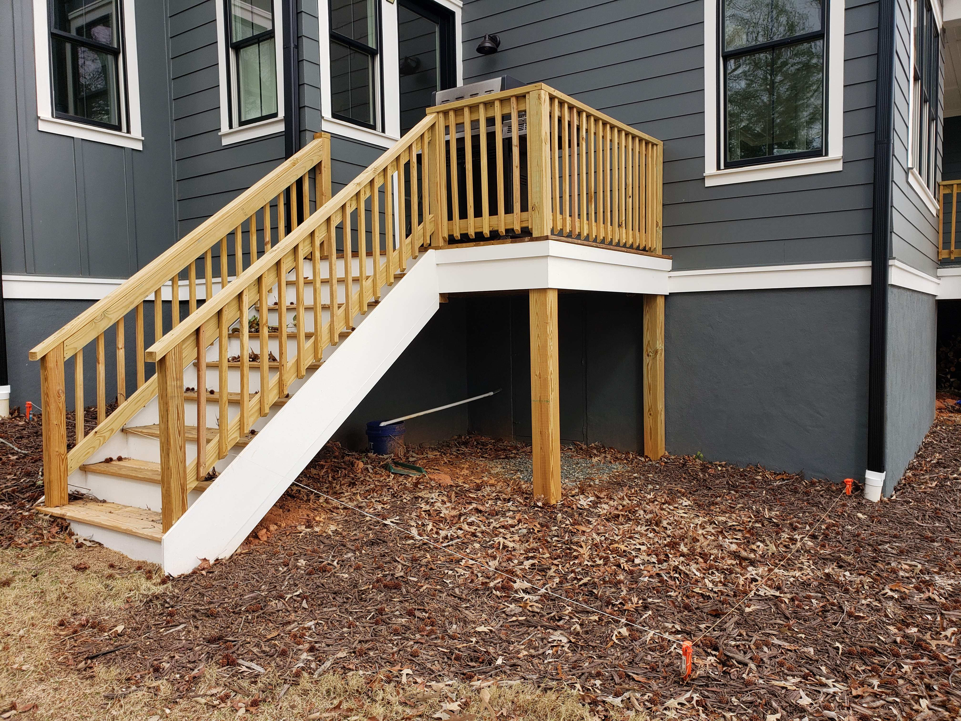 Deck Expansion w/ Cable Railing by A Step Above Handy LLC 