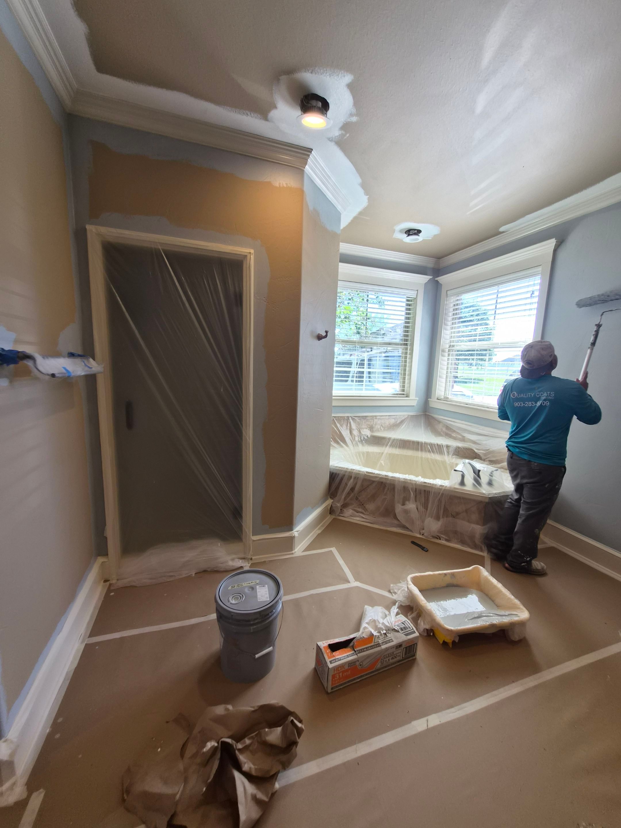 From Beige to Bright: A Fresh New Look in Lindale, TX! by Quality Coats Painting