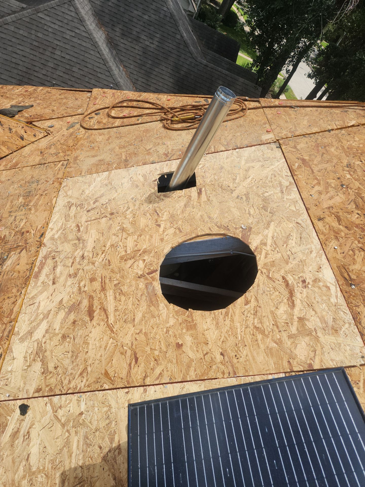 Residential Roofing Installation using Owen's Corning Duration (Lifetime) Shingles by Roof Repair Company