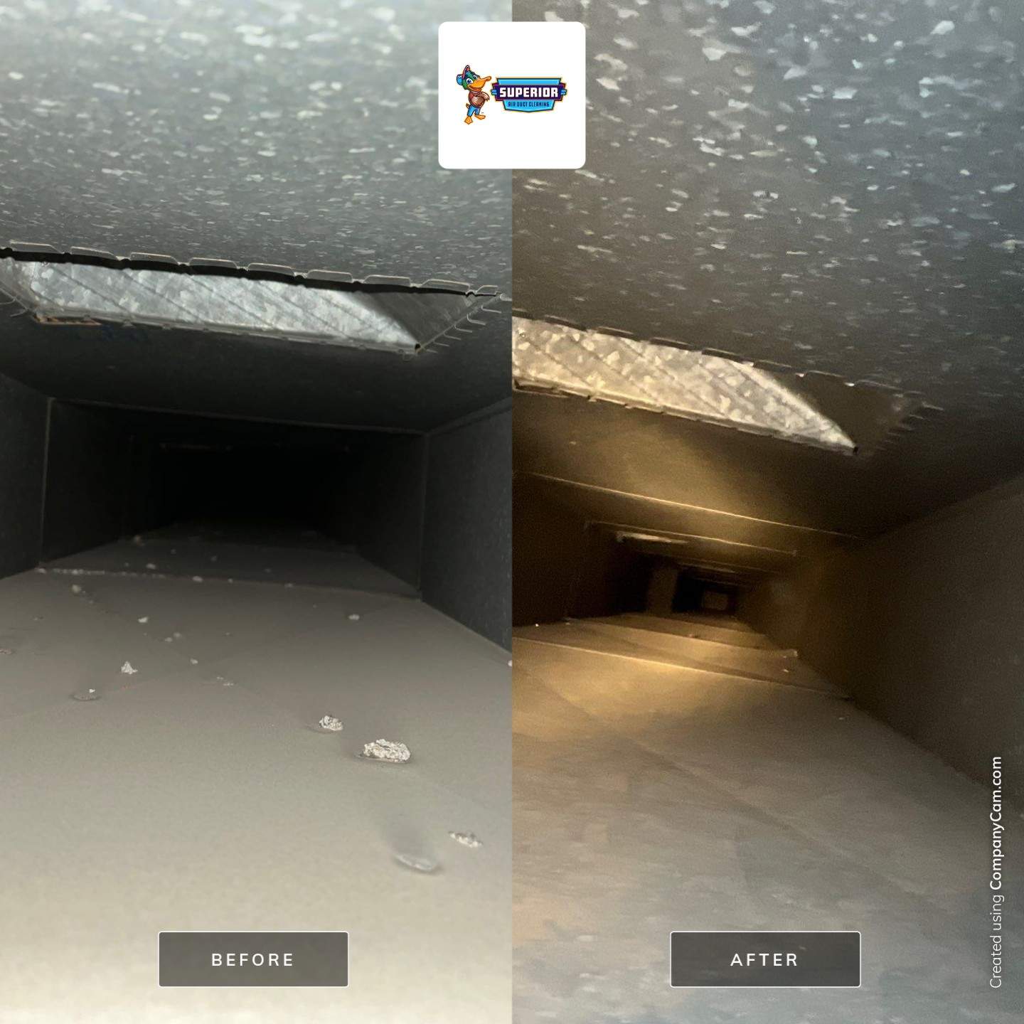 Air Duct Cleaning With a Vacuum Truck in New Castle, PA by Superior Air Duct Cleaning