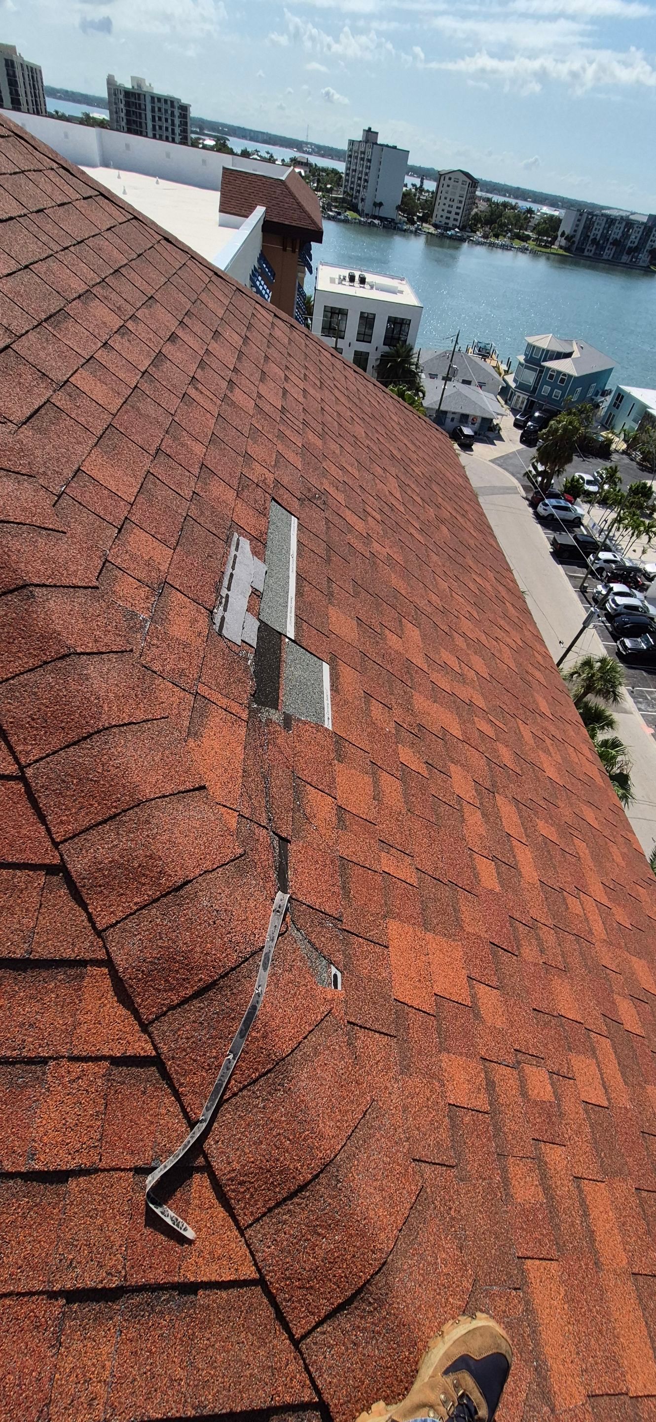 Project in Clearwater 33767 by Mitchell Roofing Company LLC 