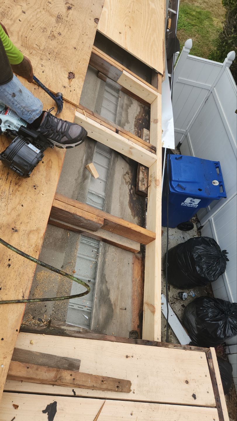 Project in St. Petersburg 33703 by Mitchell Roofing Company LLC 