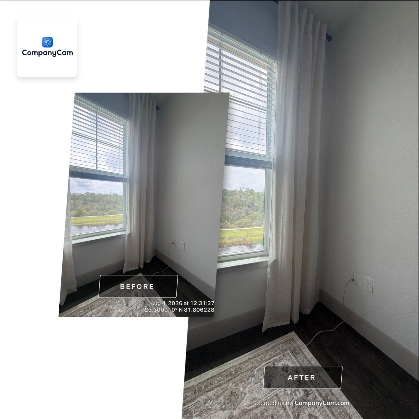 Residential Window Installation and Interior Door Replacement in Fort Myers by CompanyCam Sales Demo