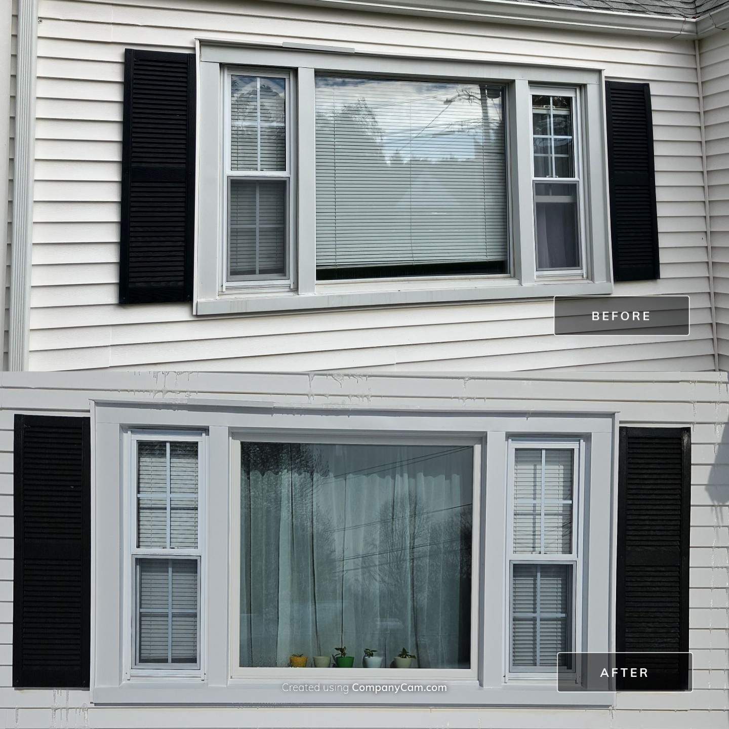 Bay Window Upgrade for Expanded View & Natural Light by DiGiorgi Roofing and Siding Inc
