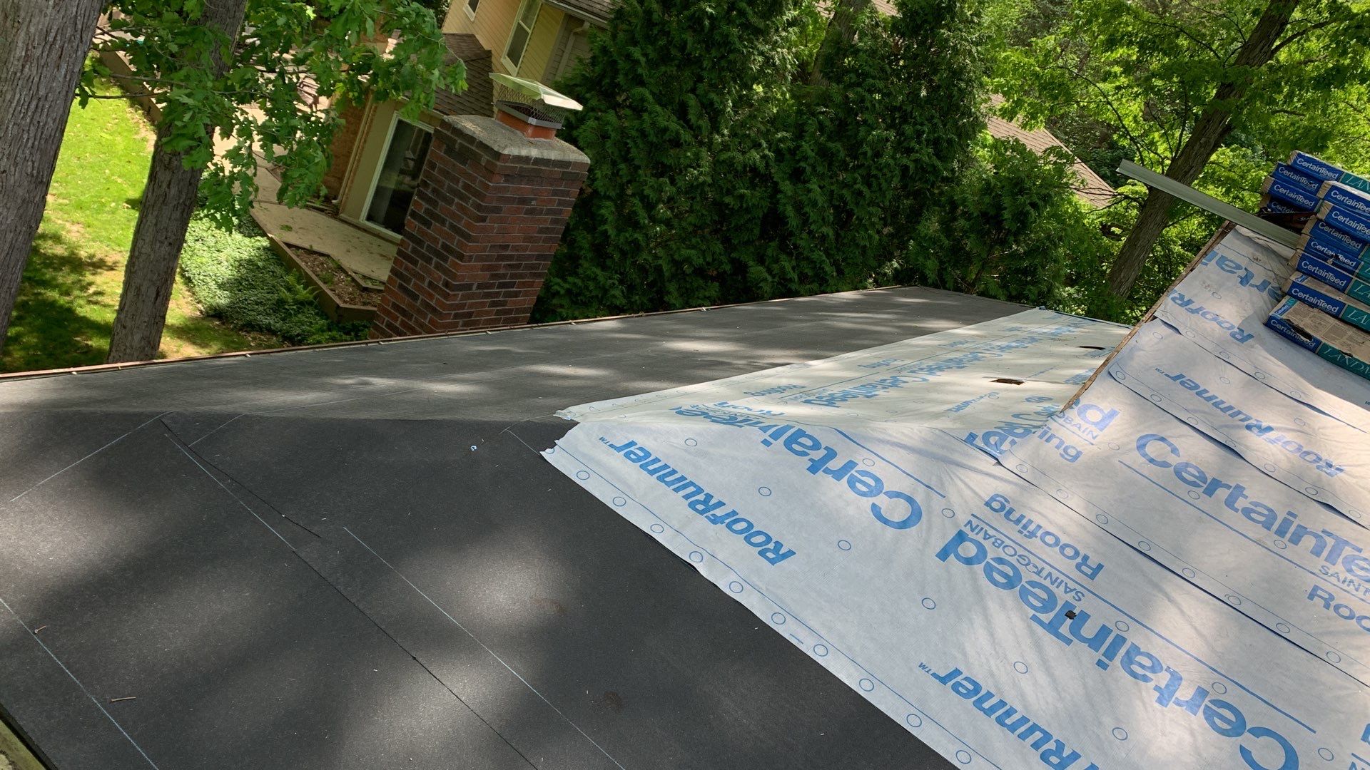 Roof Replacement using CertainTeed Landmark by 180 Contractors