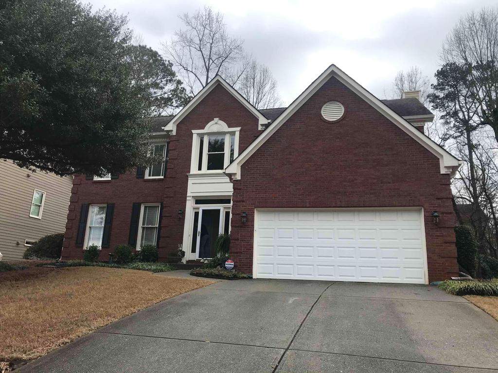 Exterior Painting, James Hardie Siding Install, and Gutter Replacement in Alpharetta, GA - After Results Taken Six Years After Painted by Nelson Exteriors