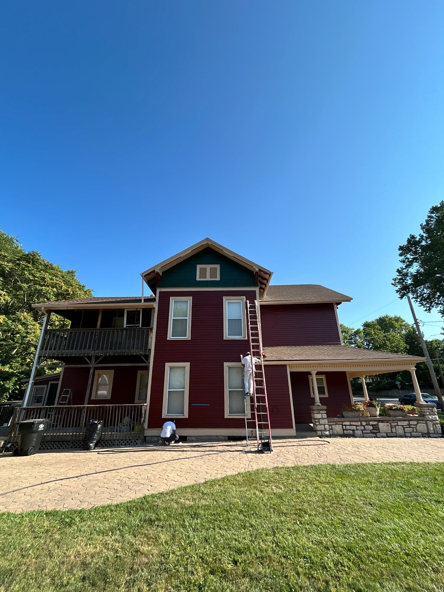 Historic Home Exterior Repair and Painting by Kevin Turner Painting