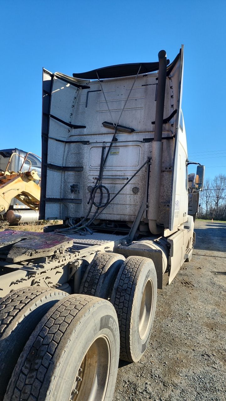 semi-truck clean using cleaner by Power Wash Masters LLC