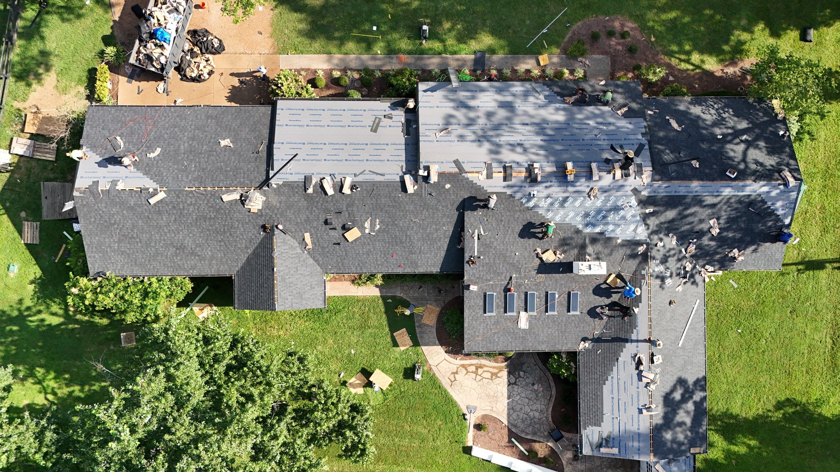 Charcoal Black Pro Re-Roof by Royal House LLC