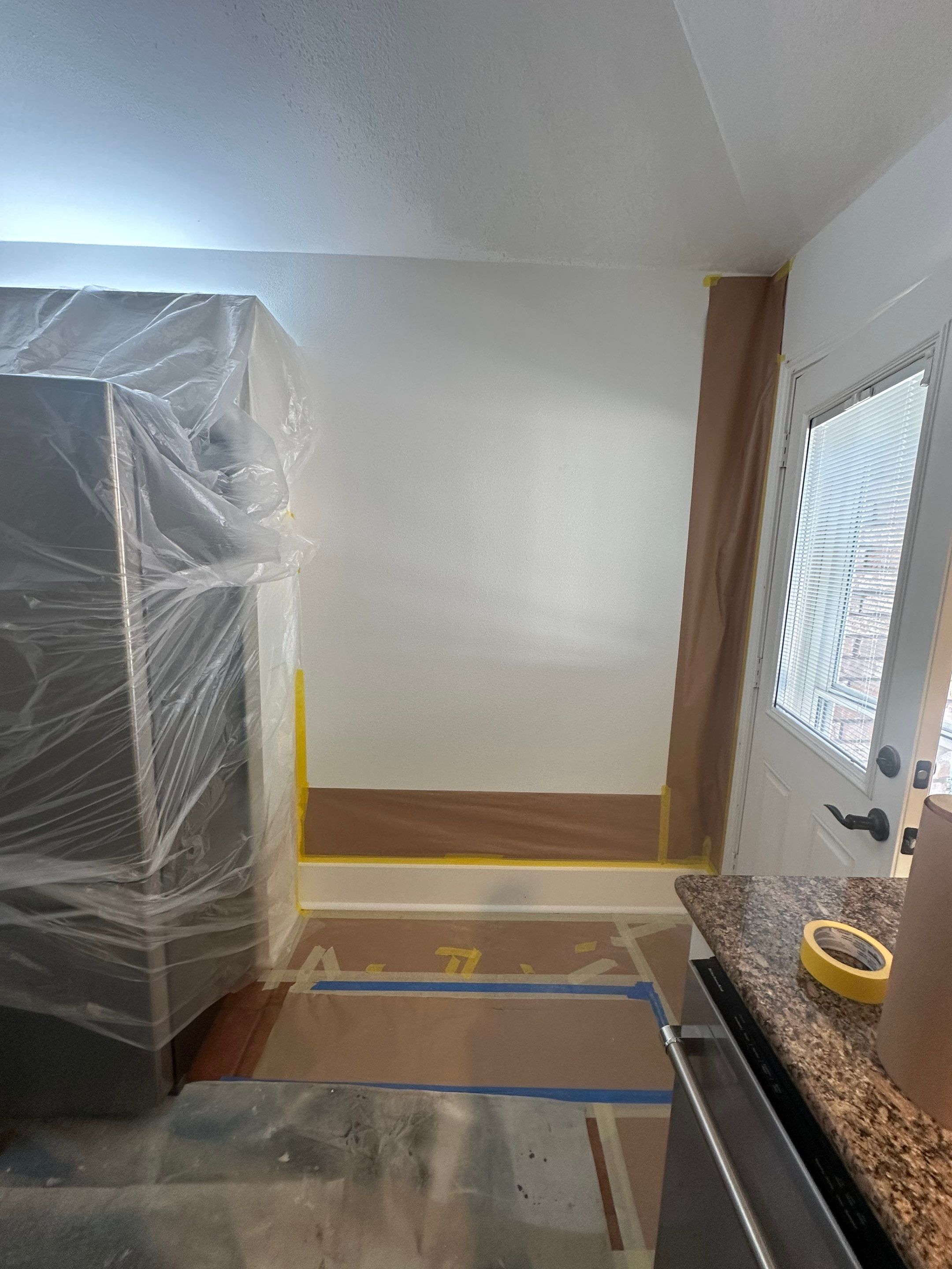 Interior Kitchen Painting & Drywall Texturing – Longview, Texas by Quality Coats Painting