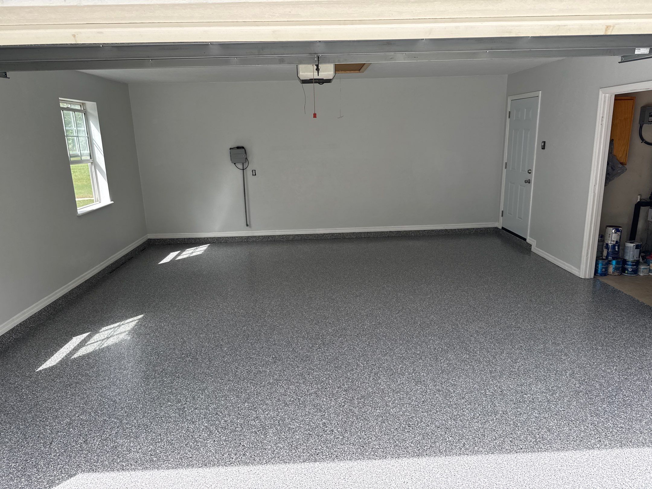 Garage Project in Alachua, FL in Smoke by Cross Creek Concrete Coatings