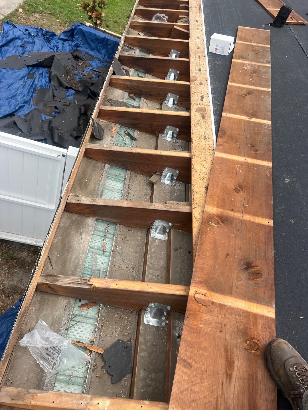 Project in St. Petersburg 33710 by Mitchell Roofing Company LLC 