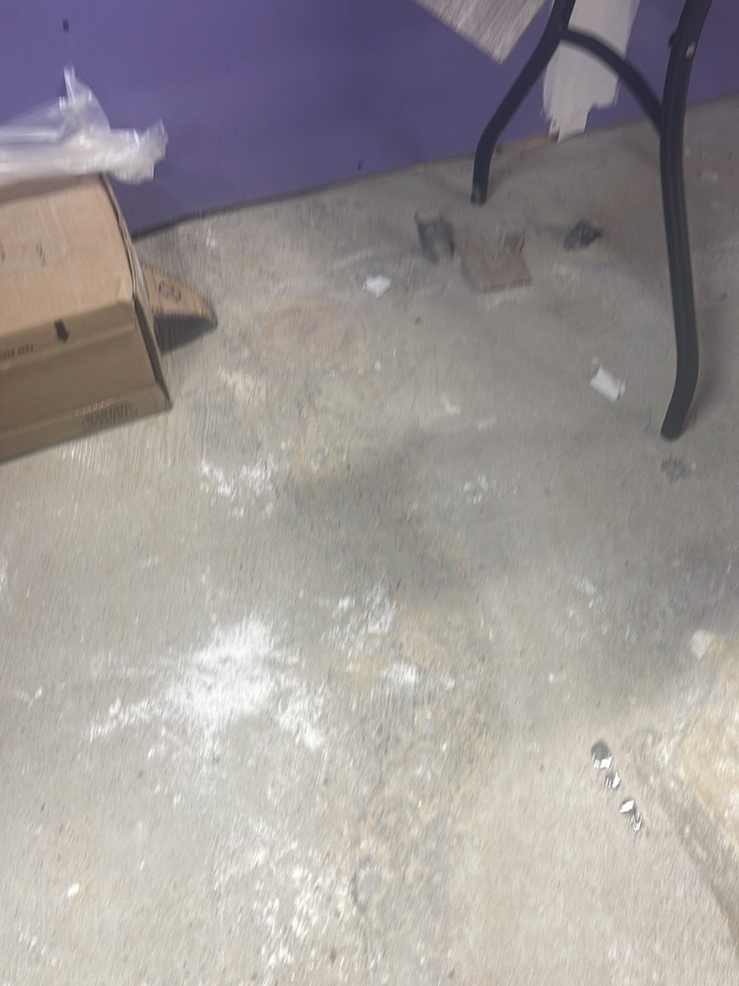 Restaurant Food Prep basement Project in Heidelberg by Floors in a Day, Inc