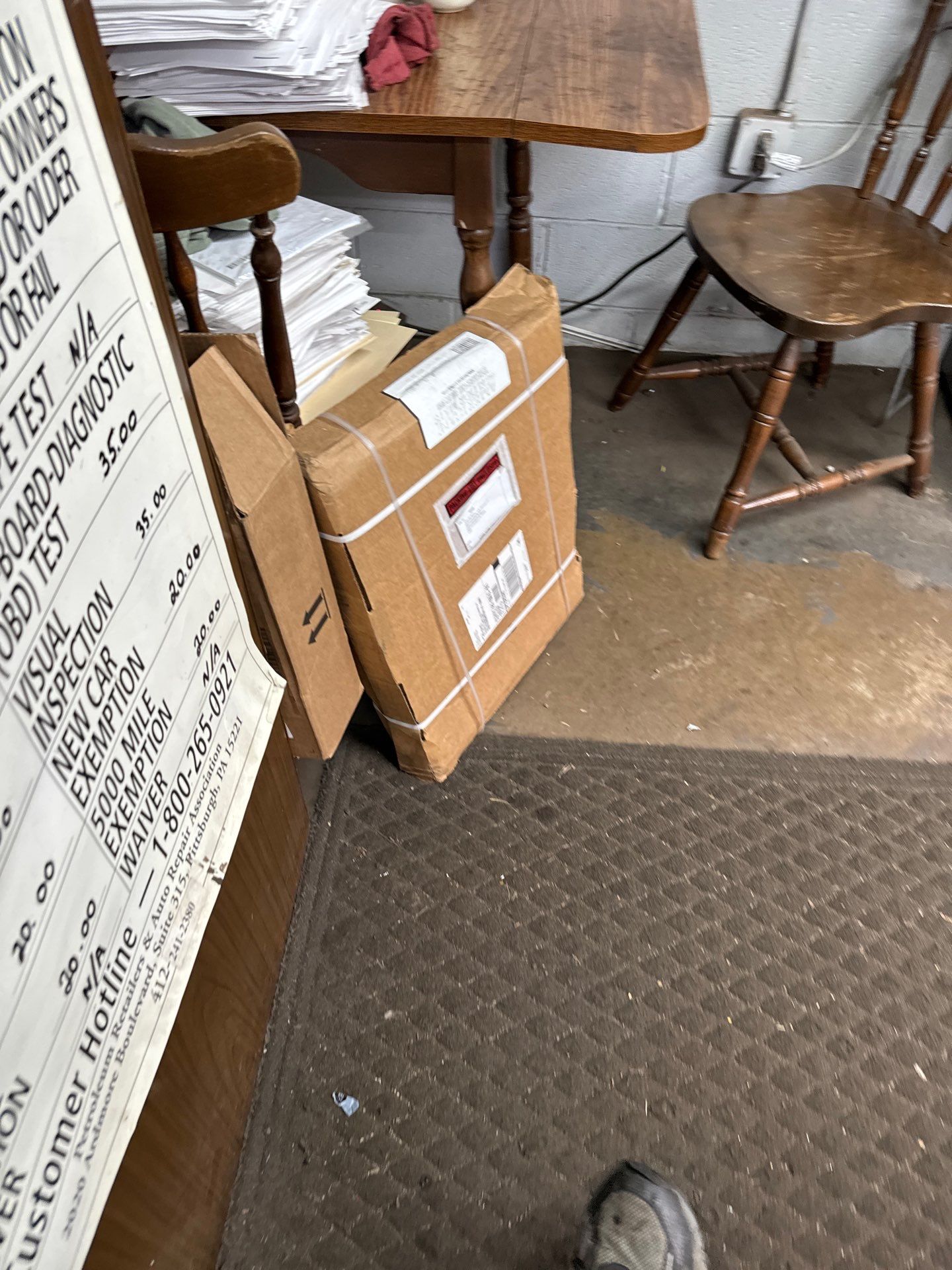 Gas Station Project in New Kensington by Floors in a Day, Inc