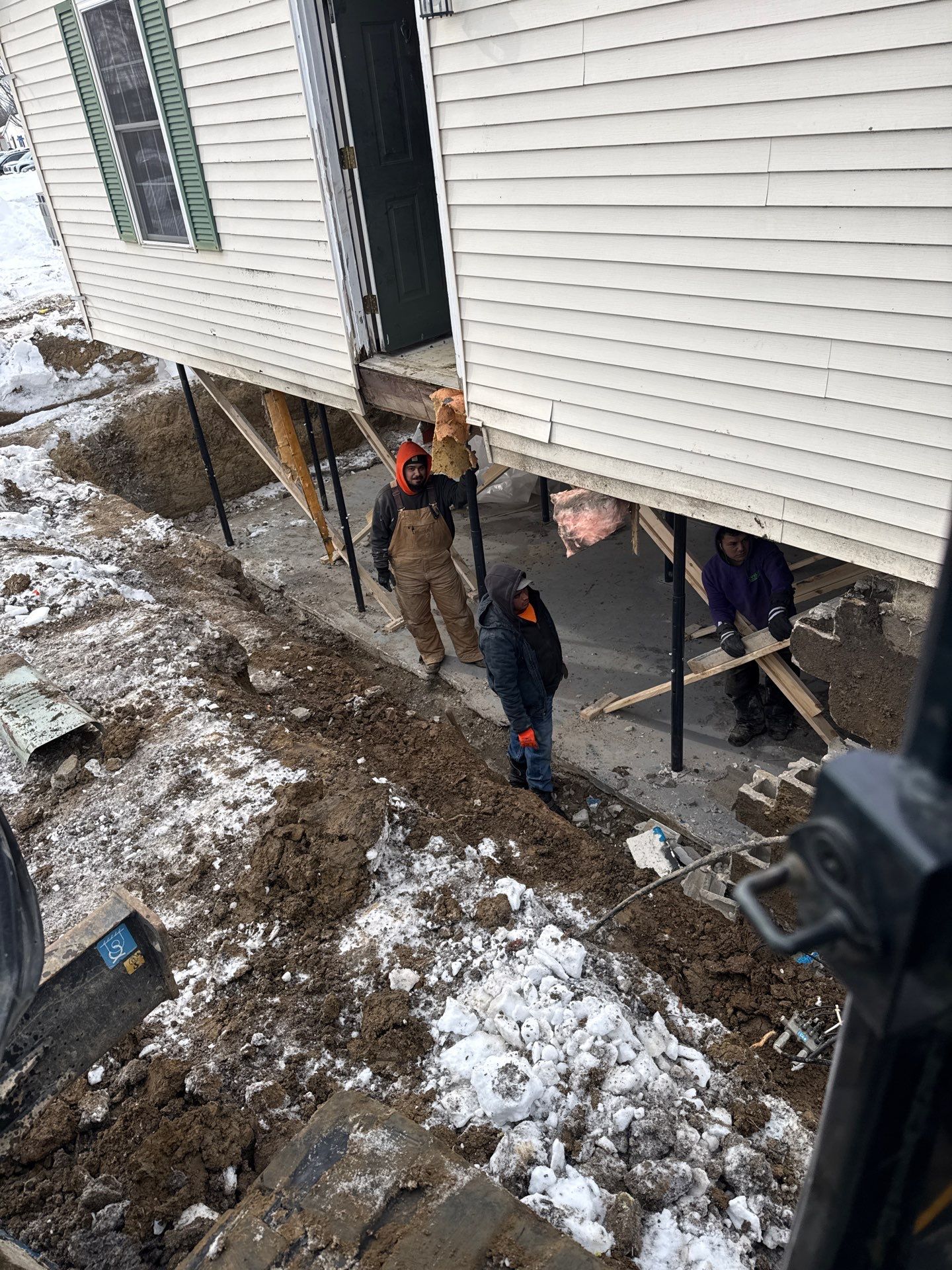 Delaware Basement Foundation Repair and Block Work by Concrete One Construction