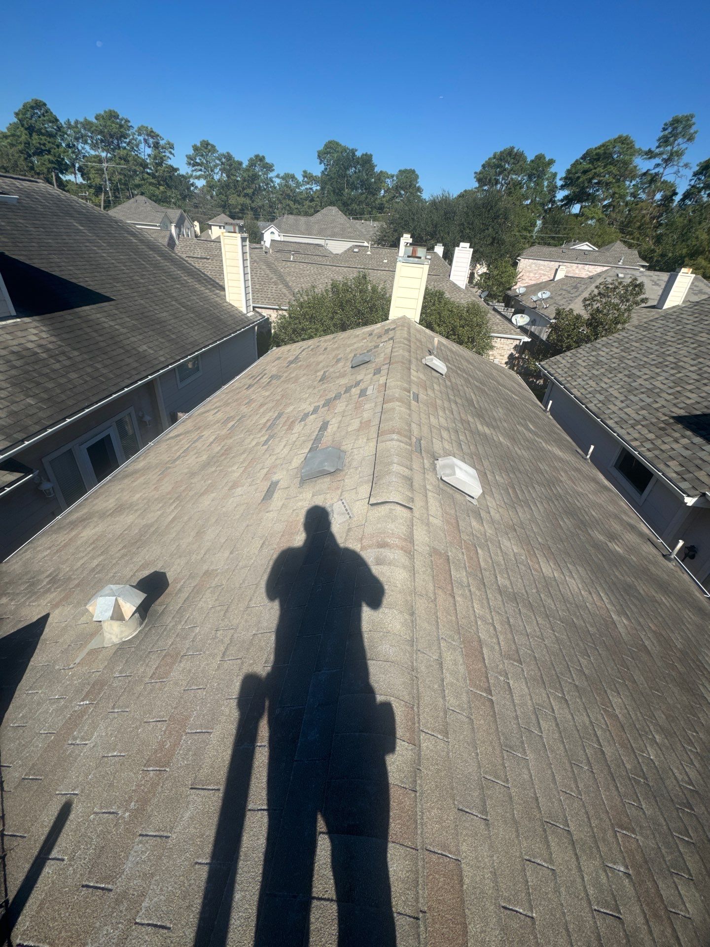 Missing Shingles Wind Damage  by Associates Roofing Unlimited 