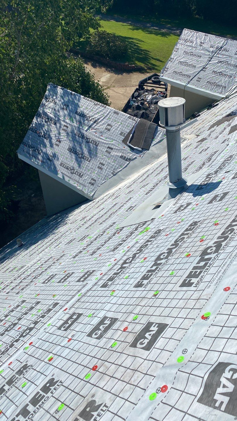 Residential Roofing Repair using Roof Replacement by American Roofing & Construction LLC