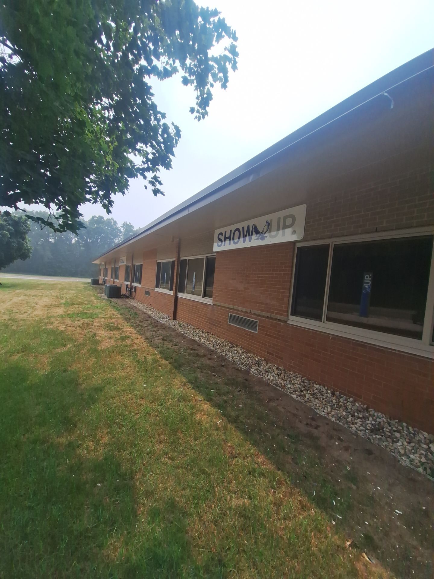 Commercial Exterior Pressure Washing and Soffit Preparation in Muskegon by Gordon Painting
