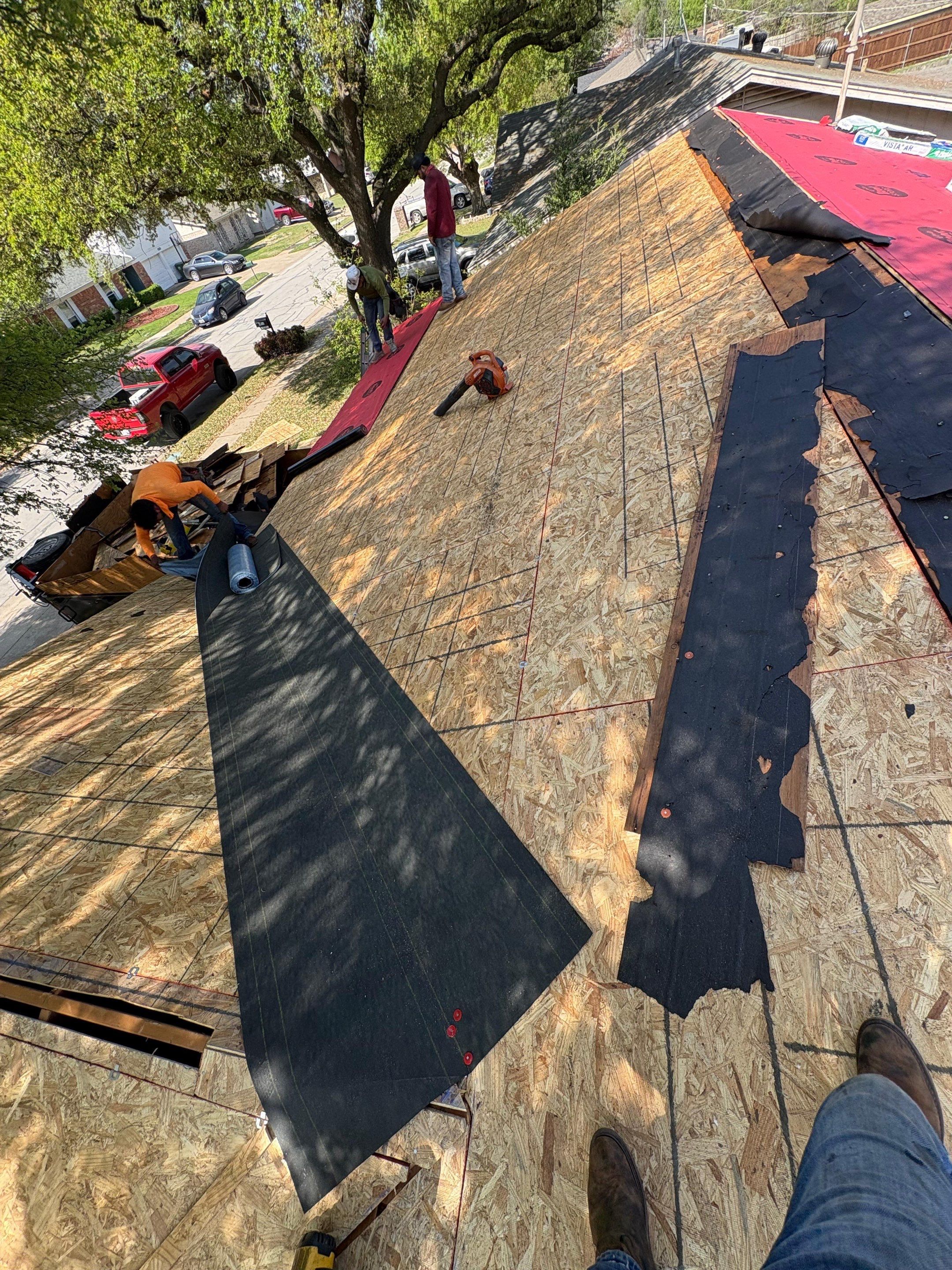 Reroof by Berry Good Roofing 