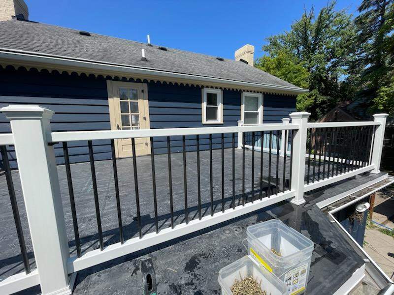 Deck Installation using Certainteed Restoration Classic by Acme Exteriors