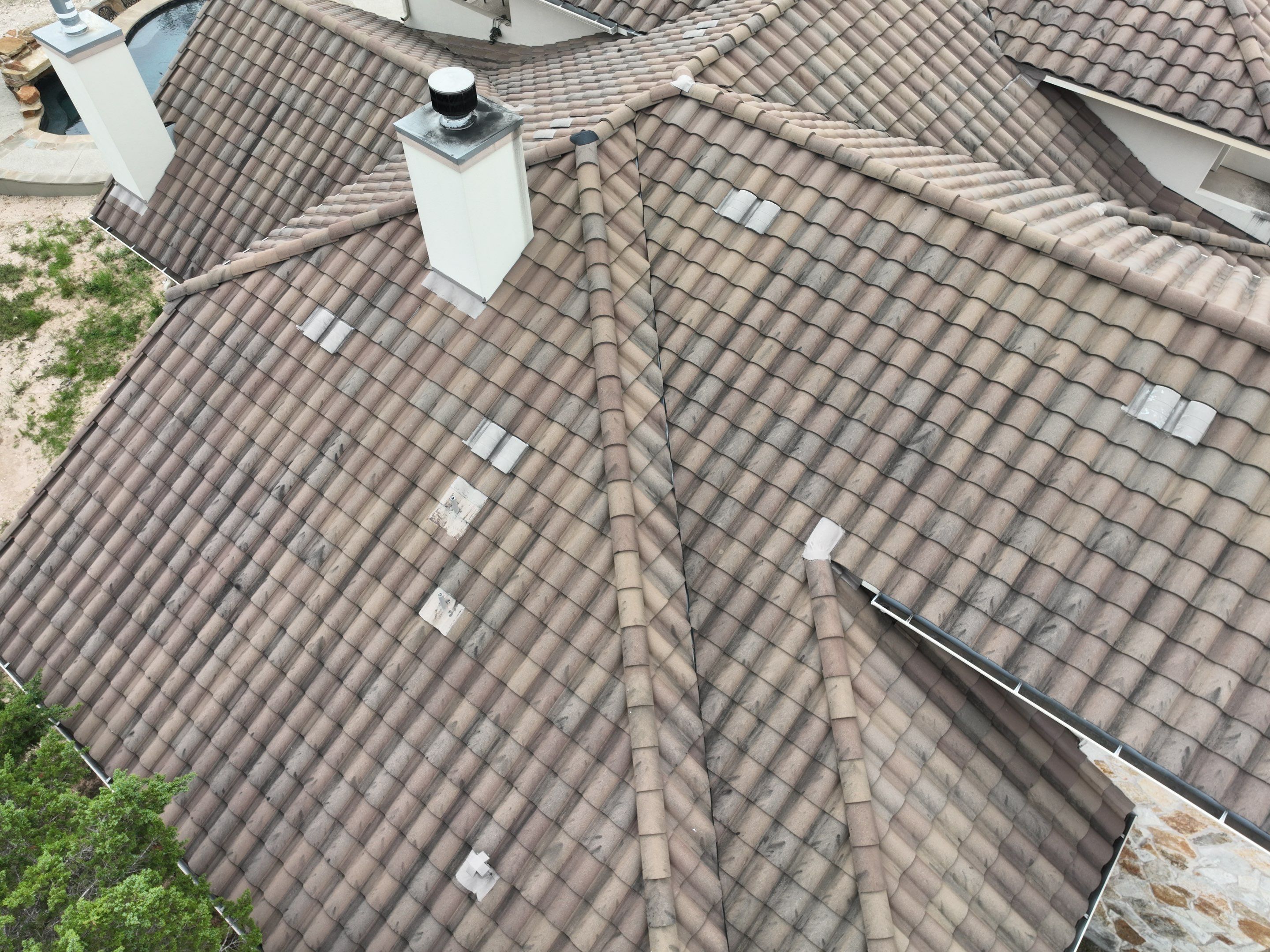 Tile Roof Repair  using Boral Tile by Premier Roofing and Contracting