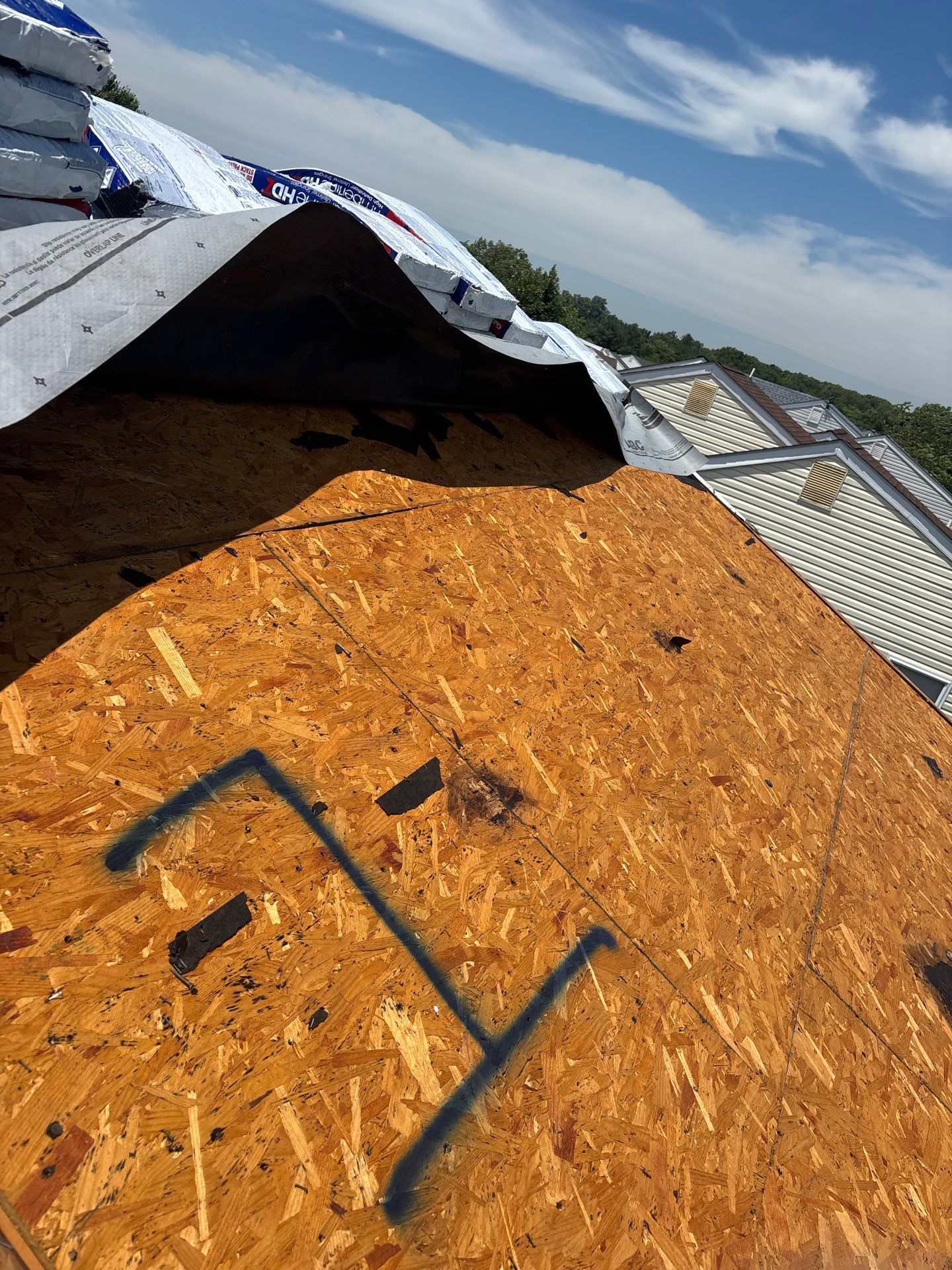Residential Roof Replacement in Middletown Featuring GAF Timberline Shingles by Laser Focused Solutions LLC