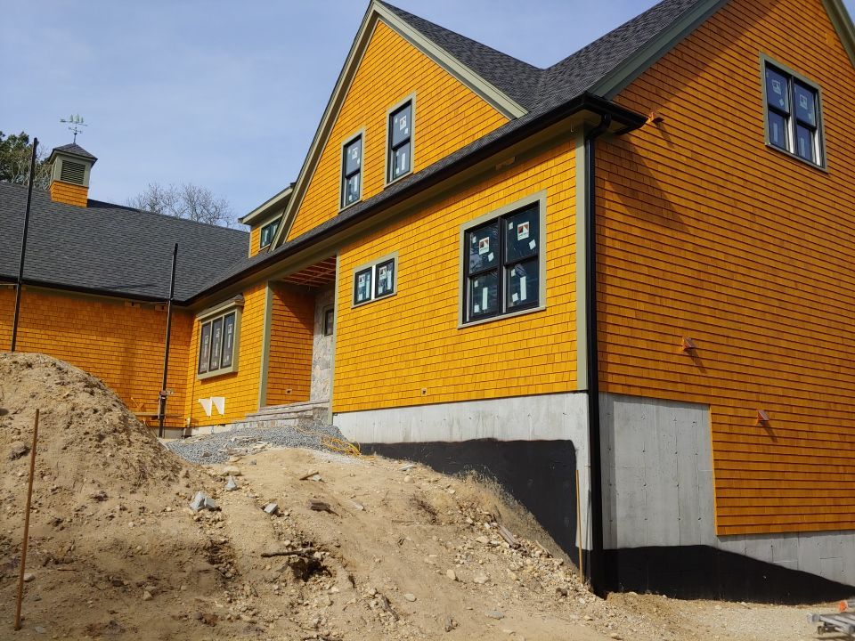 Gutter Installation using 6" Duo Pro K-Style Aluminum Gutter by Gutter Pro Enterprises