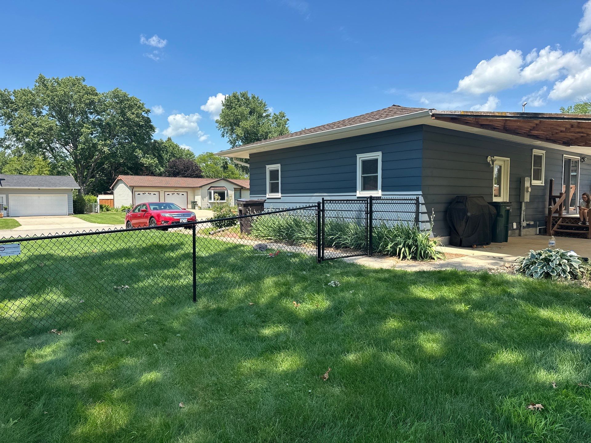 Project in Cedar Falls by Perfect Picket Fence and Stain