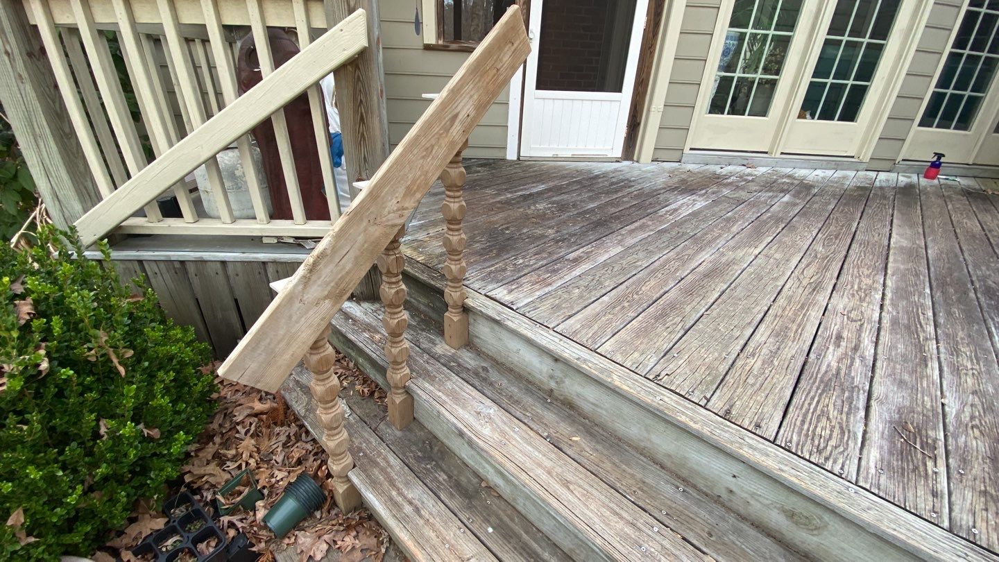 Coated Deck using Wood Sealant by DuraSeal