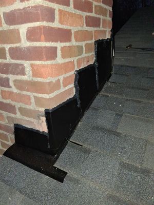 Chimney flashing repair in Worthington, OH