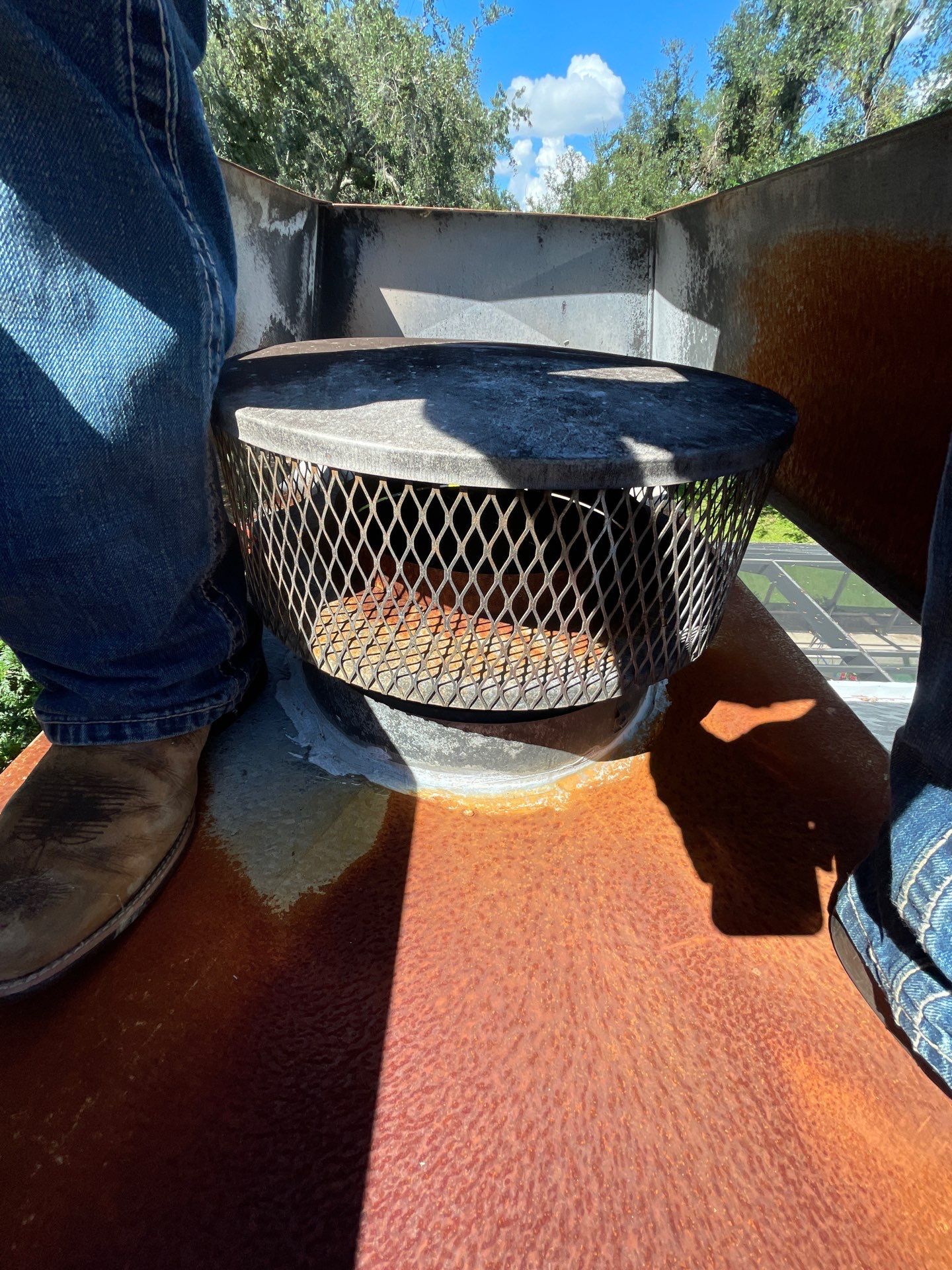 Chimney Chase-Cover Replacement in Clermont by Hygienic Air, Inc