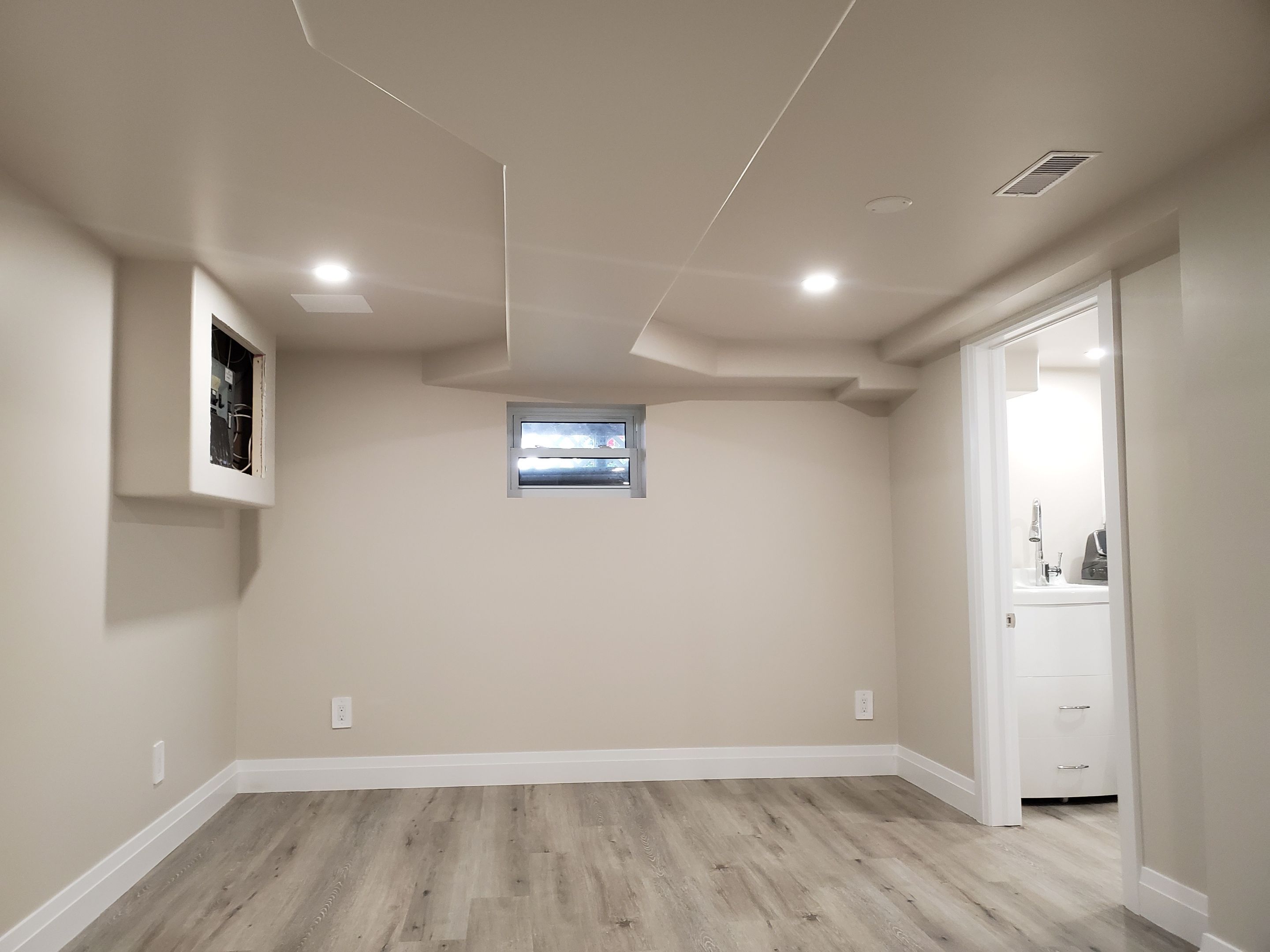 Basement Reno by Impact Construction Sudbury