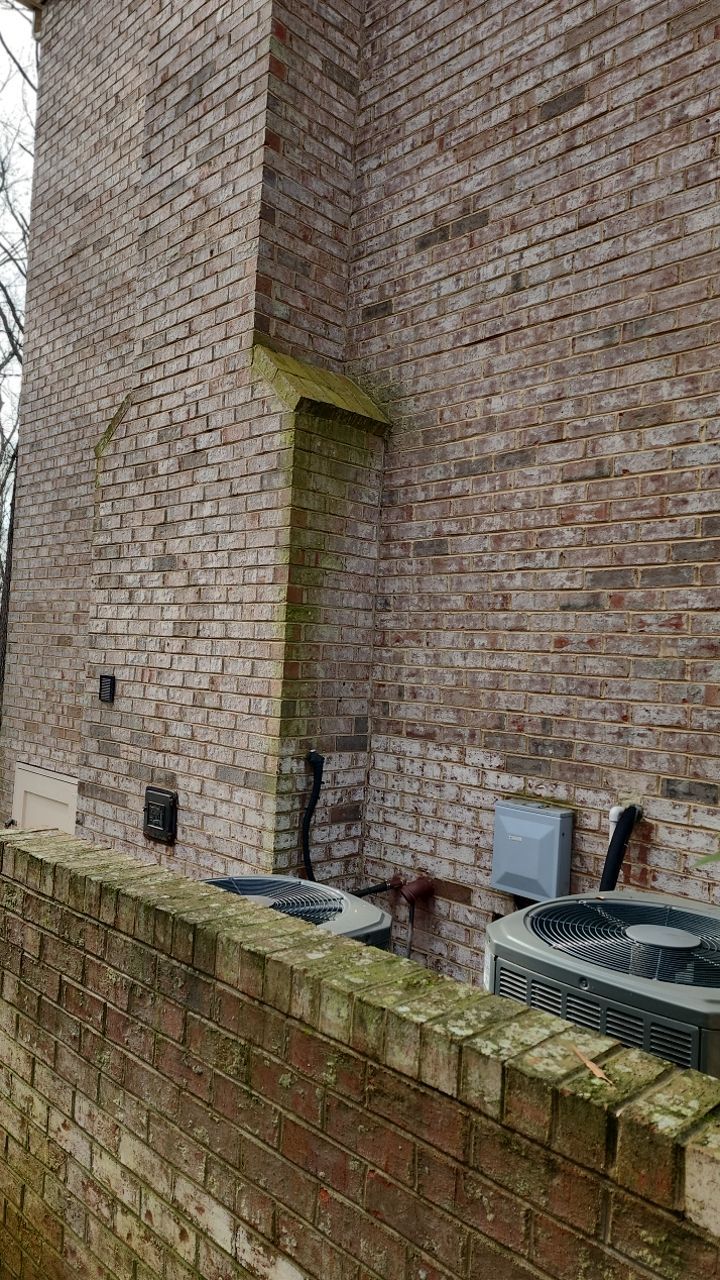House Wash using cleaner by Power Wash Masters LLC