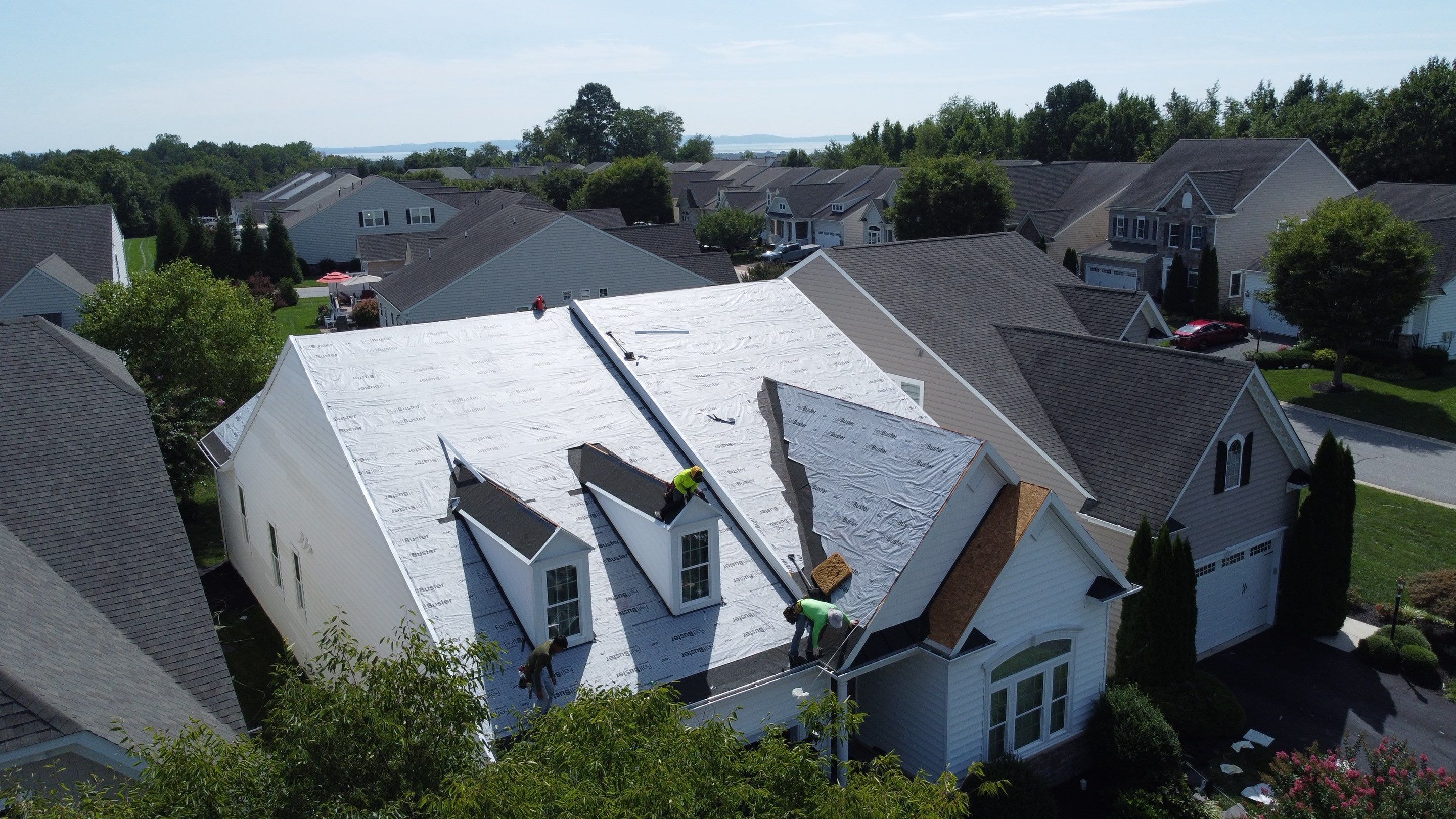 Residential Roofing Installation using GAF Timberline HDZ by Matter Construction, LLC