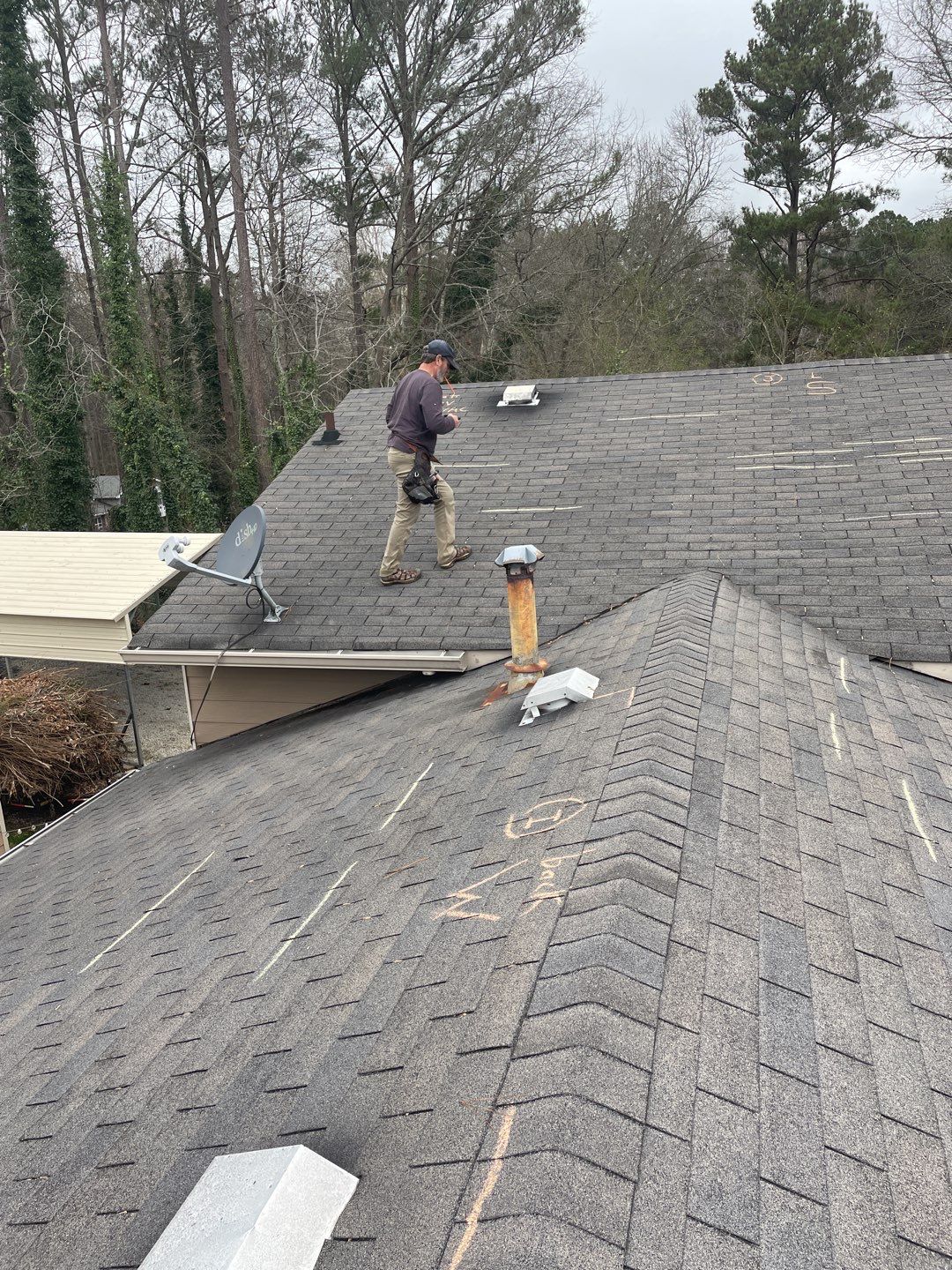 Residential Roofing Installation using Owens Corning by Inspector Roofing and Restoration