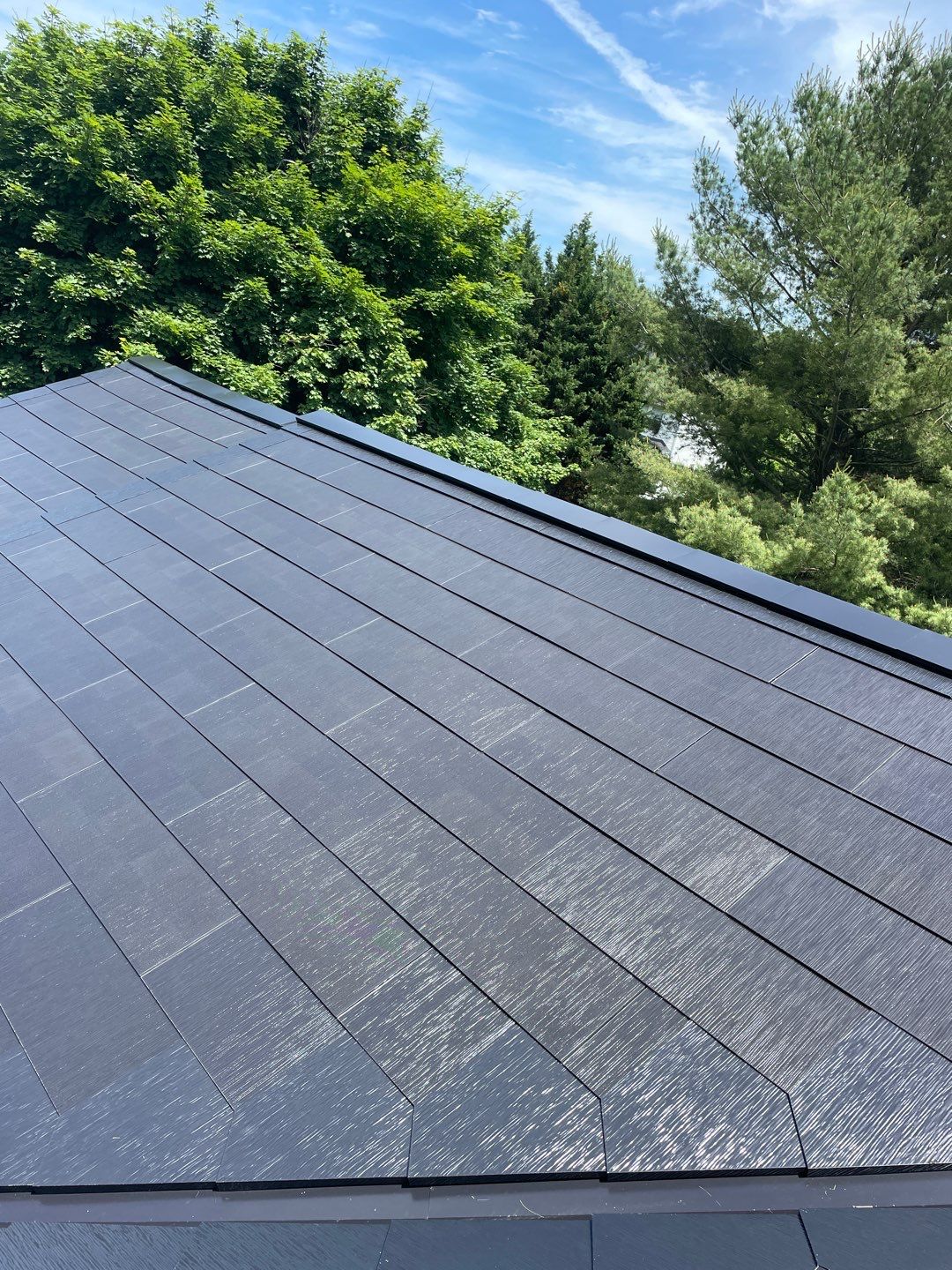 Tesla Solar Roof Installation by American Home Contractors