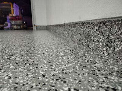 Pleasant Hill Garage Floor Coating Using Polyaspartic